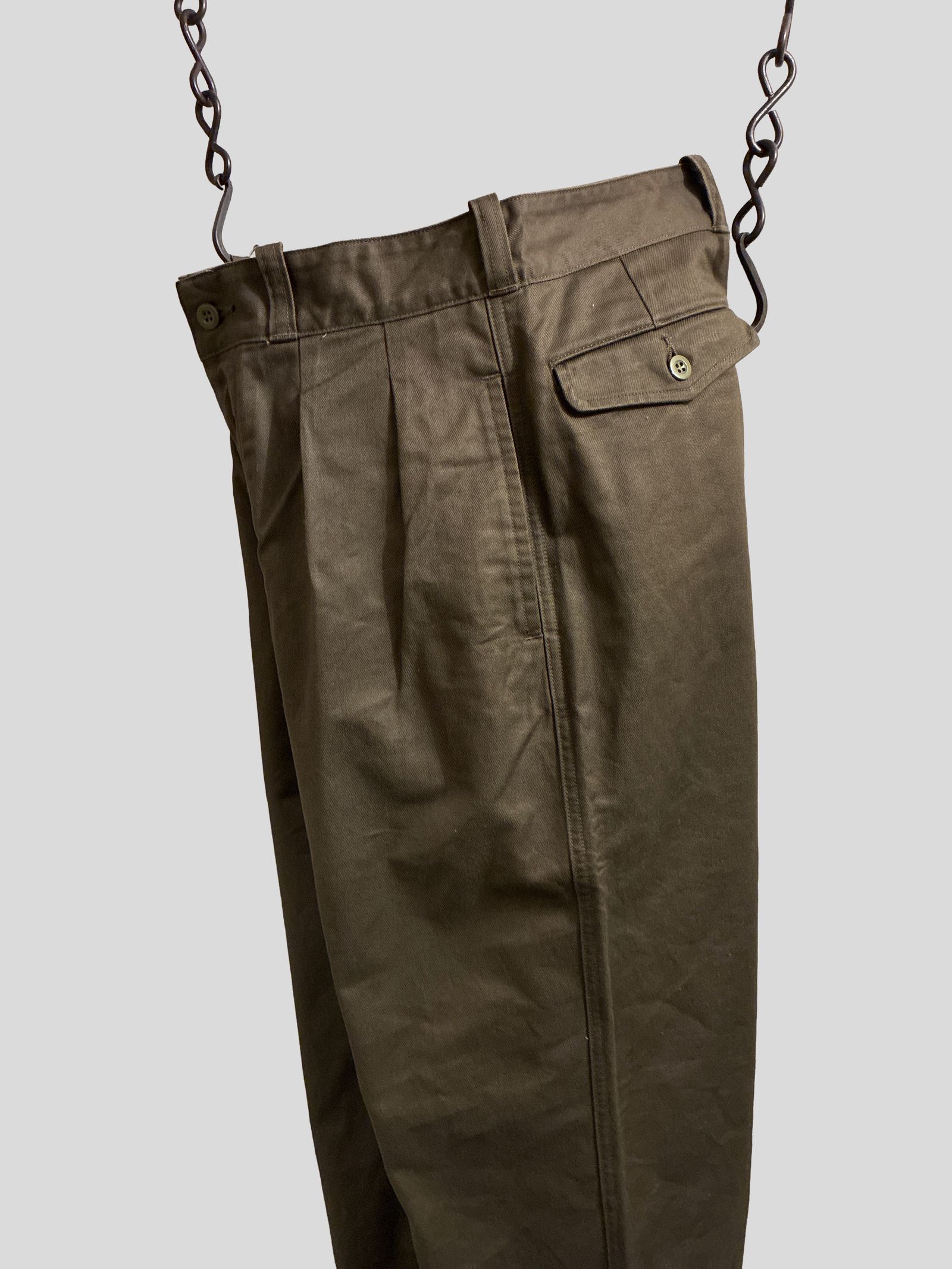 M-52フレンチアーミーチノ/ F0512 / オリーブ / エフオービーファクトリー / FOB FACTORY