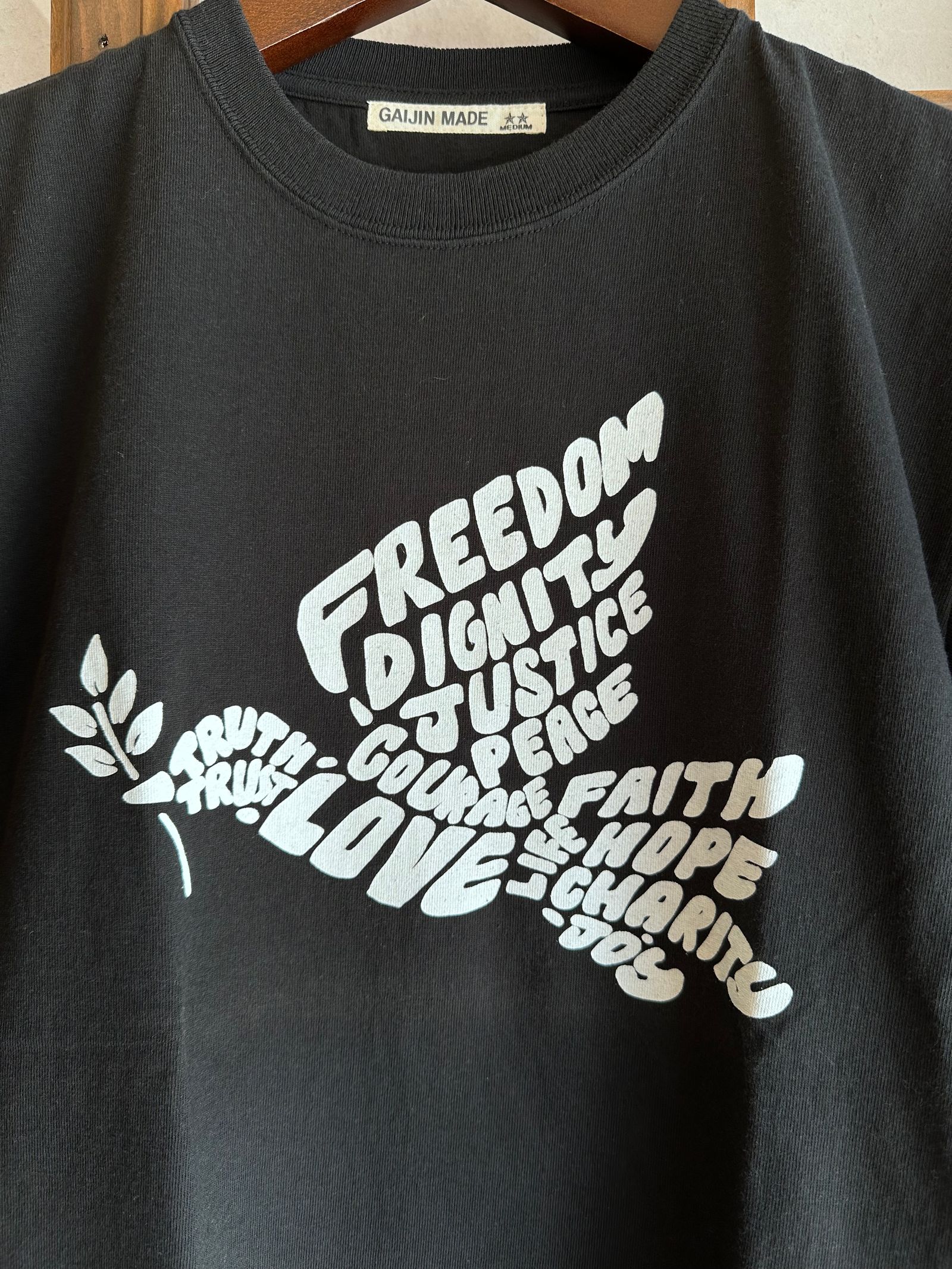 FREEDOM Tシャツ / ブラック