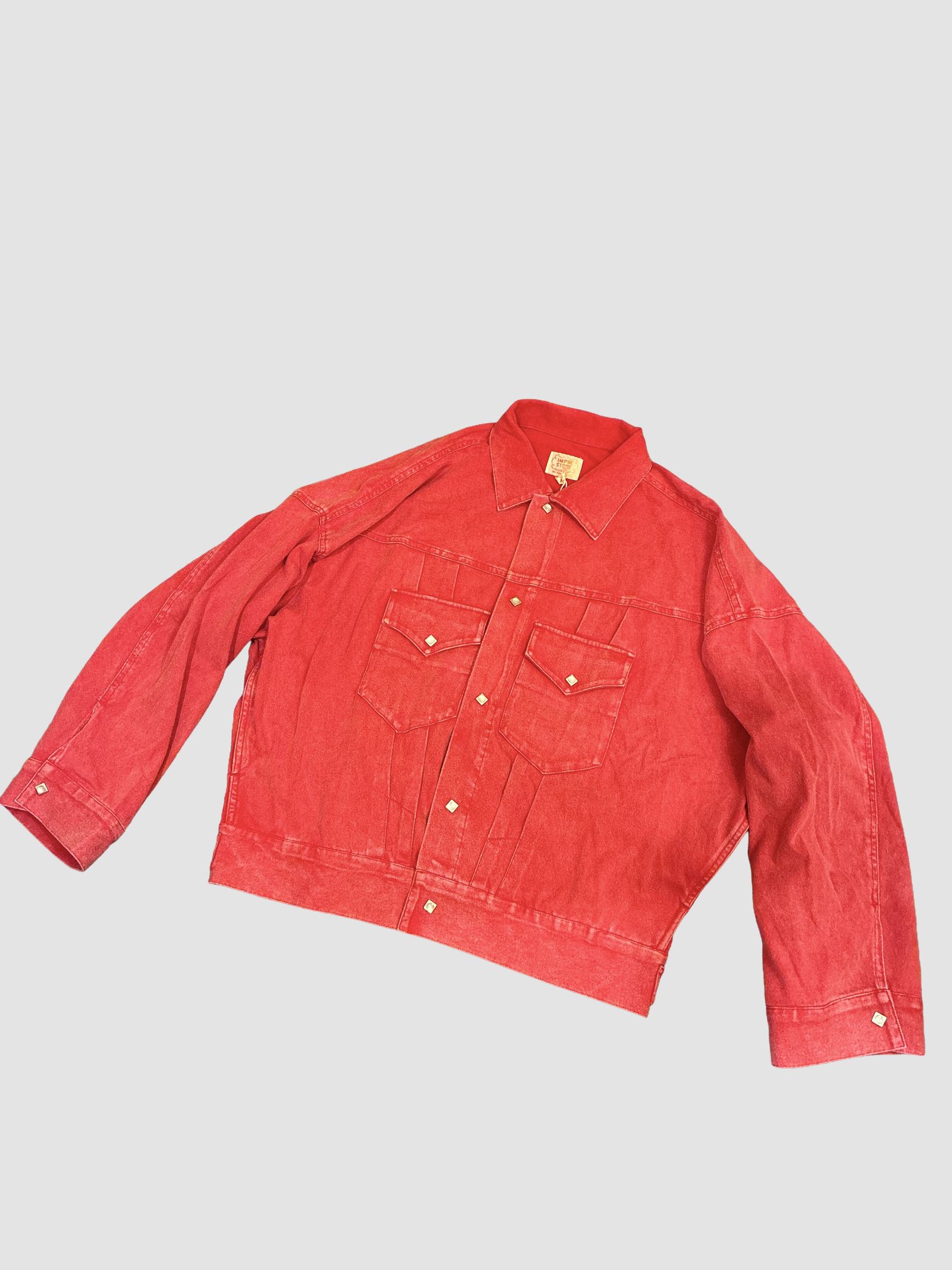 ウエスタンショートジャケット / レッド / Lorraine t-cloth V.D (faded Red) / インプレストア