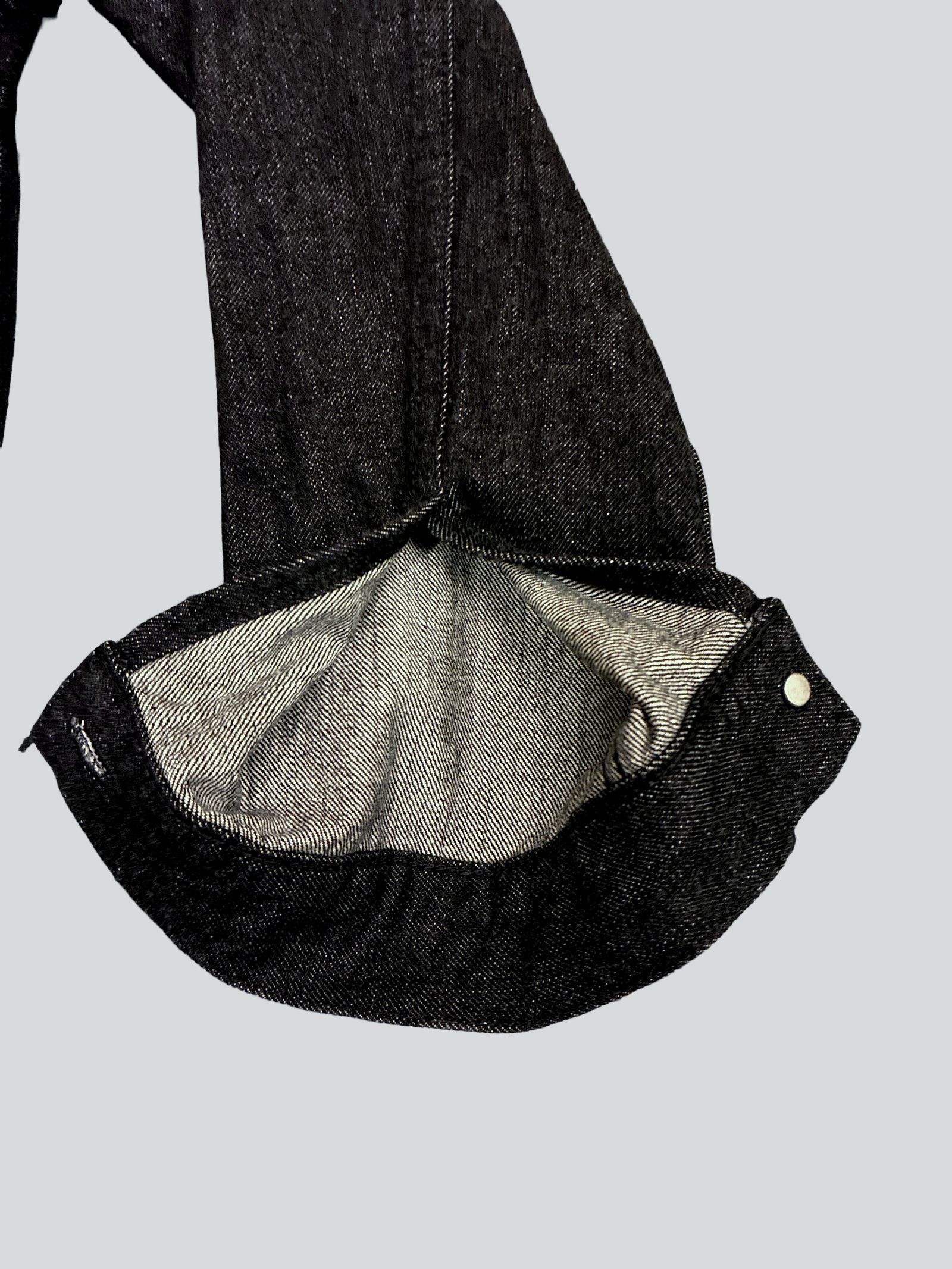 FOBファクトリー / F2444 SELVEDGE DENIM 3rd JKT / セルビッジデニム3rd ジャケット / ブラックデニム