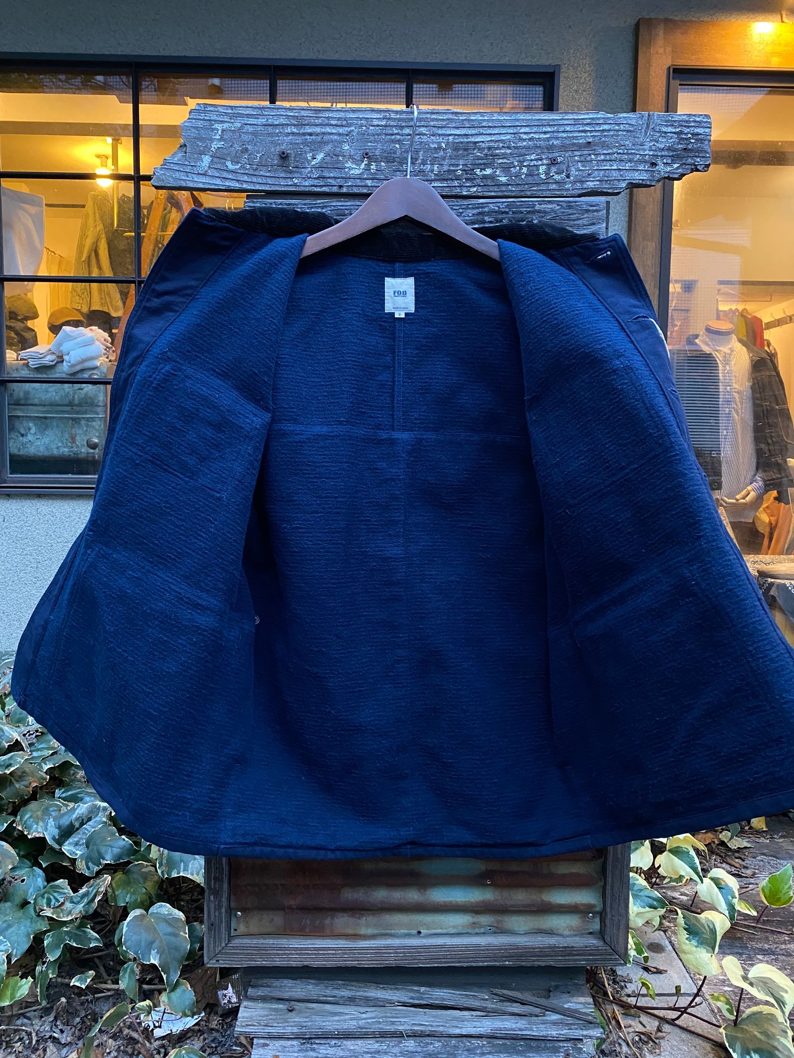 F2427 HUNTING JACKET / NAVY