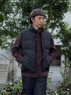 ダウンベスト / 6712 DOWN VEST / ブラック