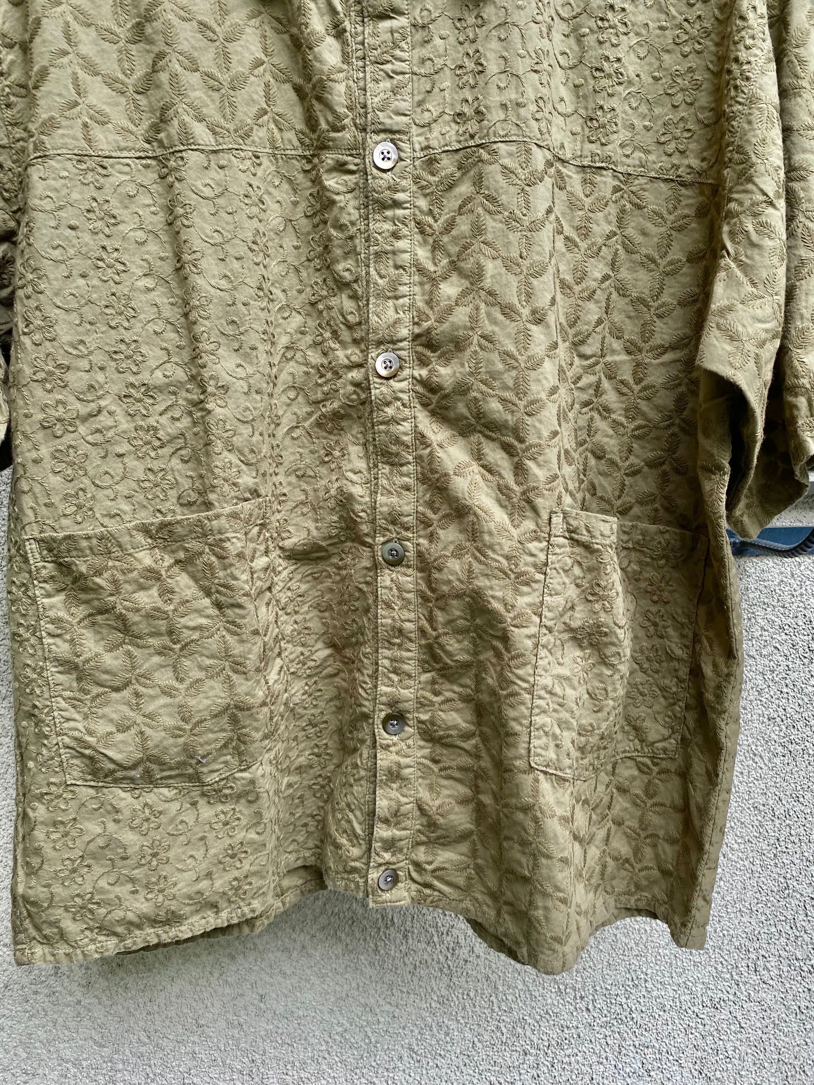 NEEDLE S/S JACKET / オリーブ