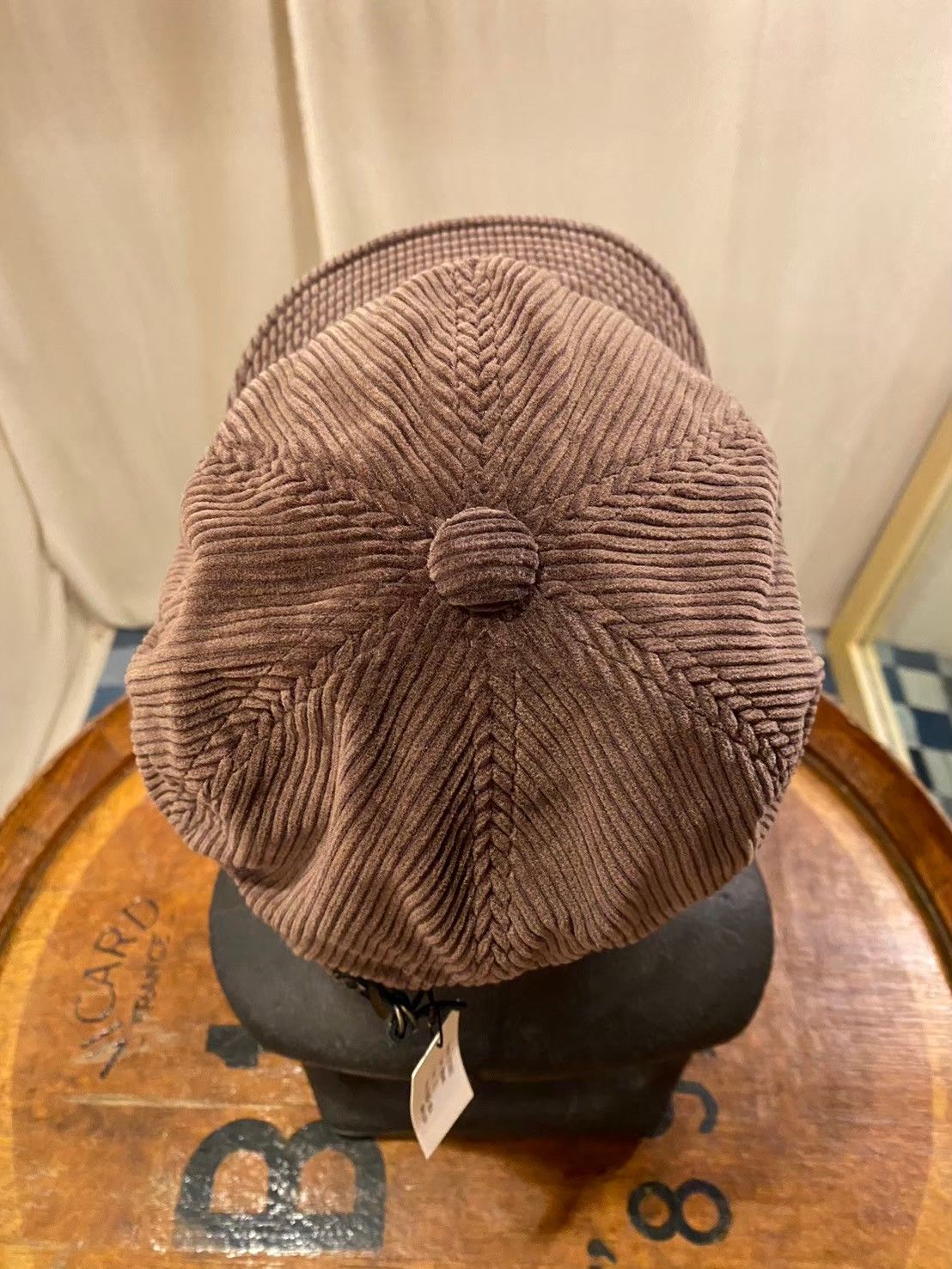 8wel CORDUROY CAP / コーデュロイキャップ / ブラウン
