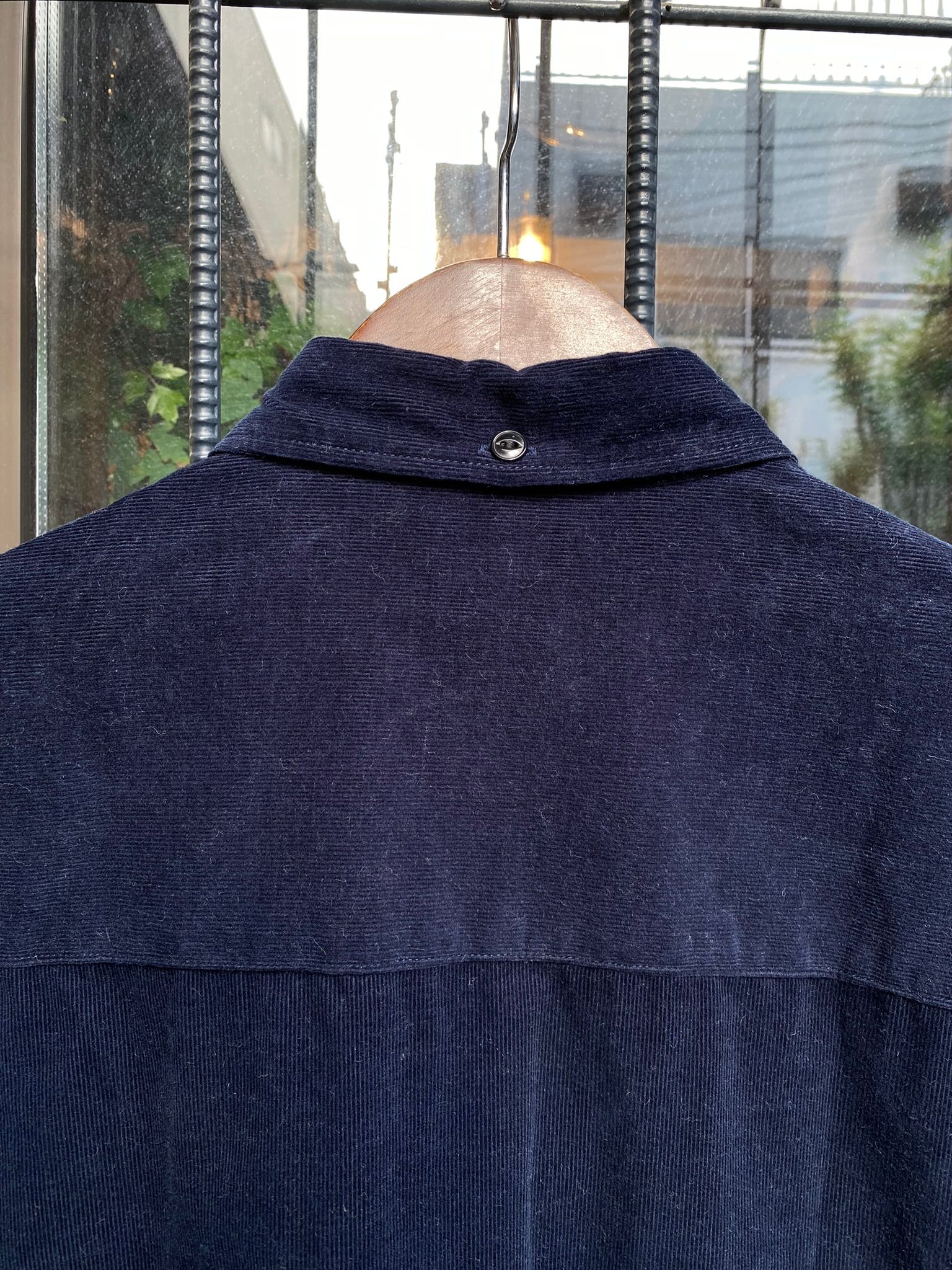 F3482 CORDUROY BALL SHIRT / NAVY