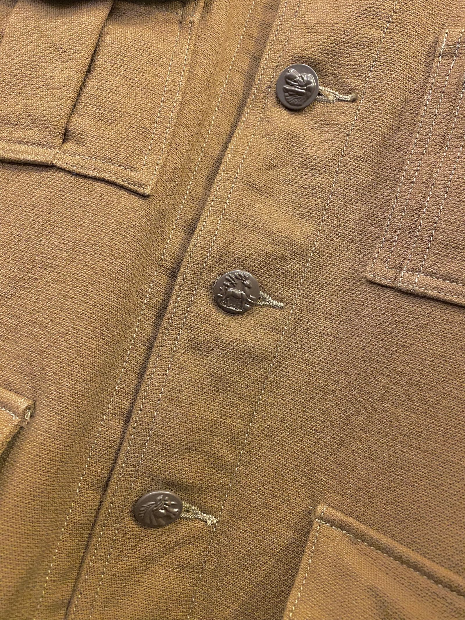 F2427 HUNTING JACKET / BROWN