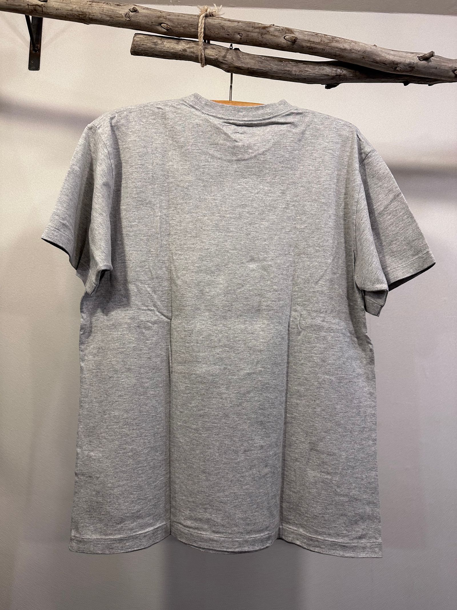 ウエストロゴTシャツ / グレー