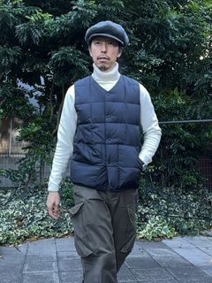 6722：RE-DOWN INNER VEST / リサイクルダウンインナーベスト
