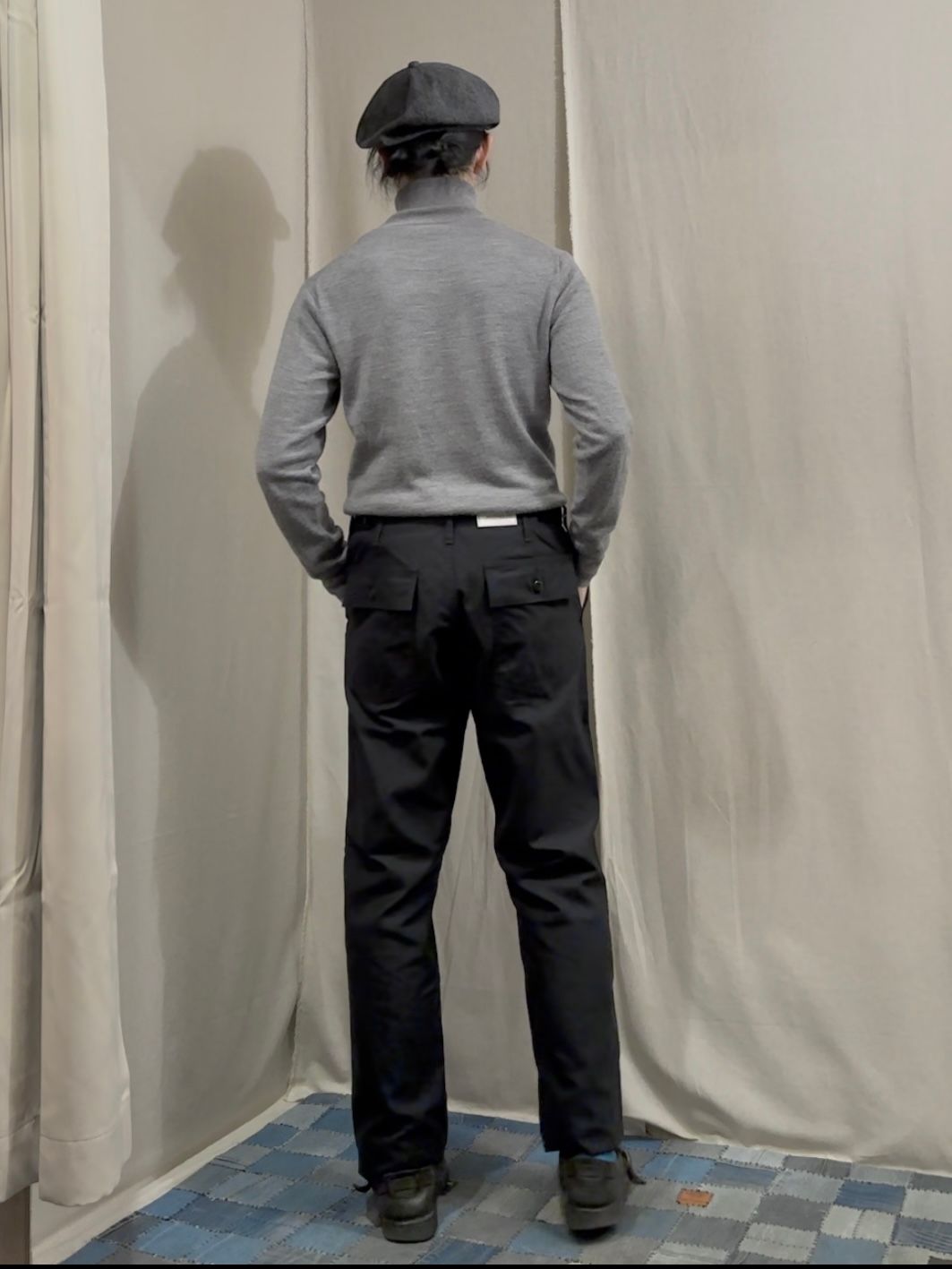 F0431 / BAKER PANTS / ベイカーパンツ / ベーカー / ファティーグパンツ / ワークパンツ / ブラック