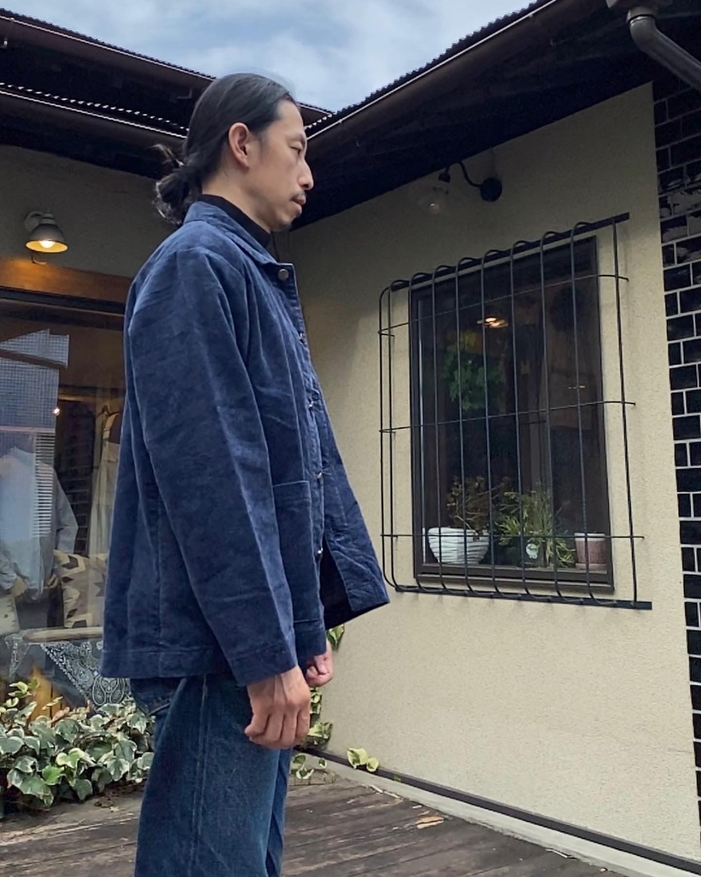 Sauth Jacket / BOTANICAL NAVY