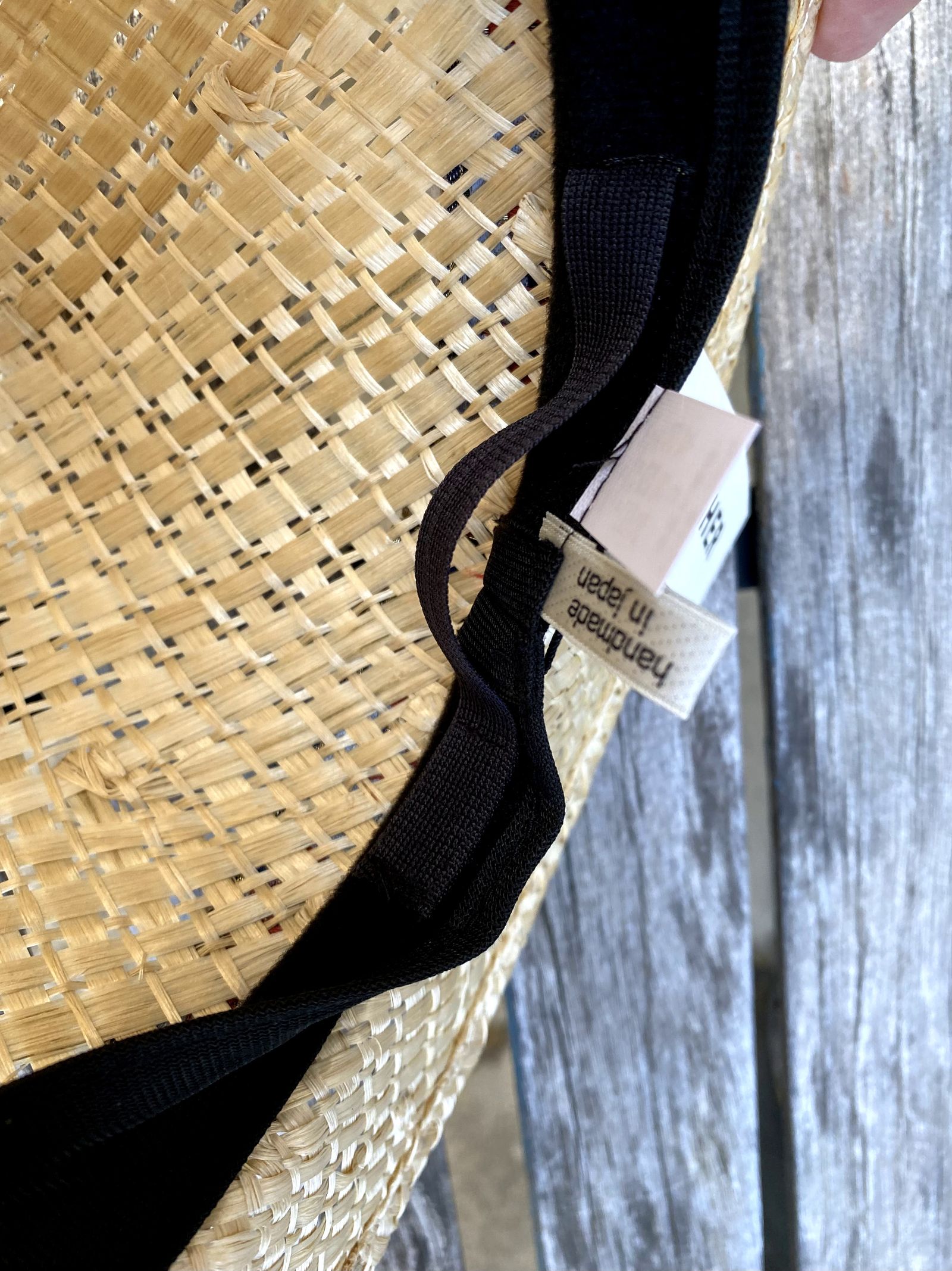 PATTERN KENMA-GRASS MIDDLE BRIM FEDORA / ケンマ草 / ハット