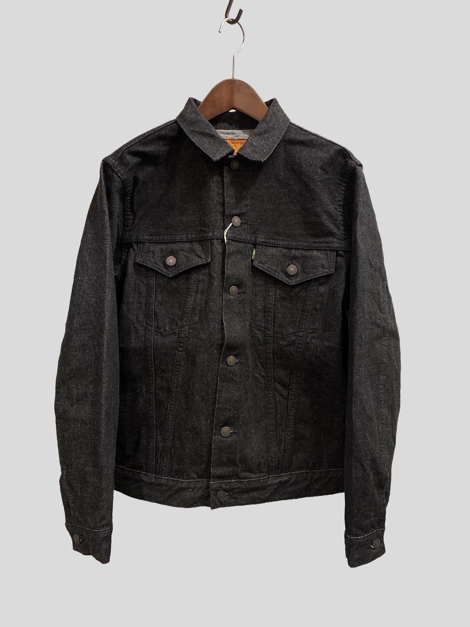 FOBファクトリー / F2444 SELVEDGE DENIM 3rd JKT / セルビッジデニム3rd ジャケット / ブラックデニム