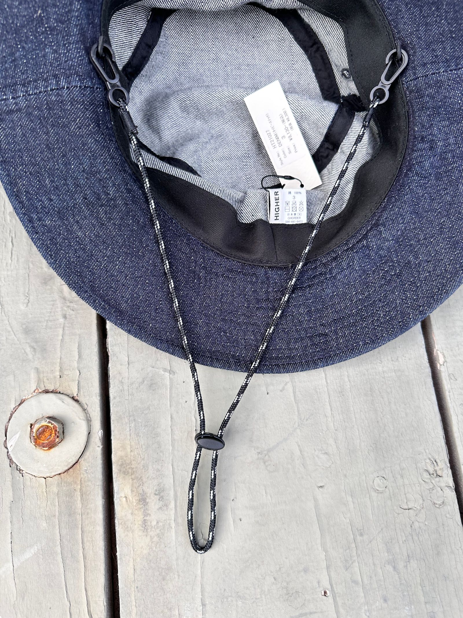 デニムフィールドハット / DENIM FIELD HAT / デニム