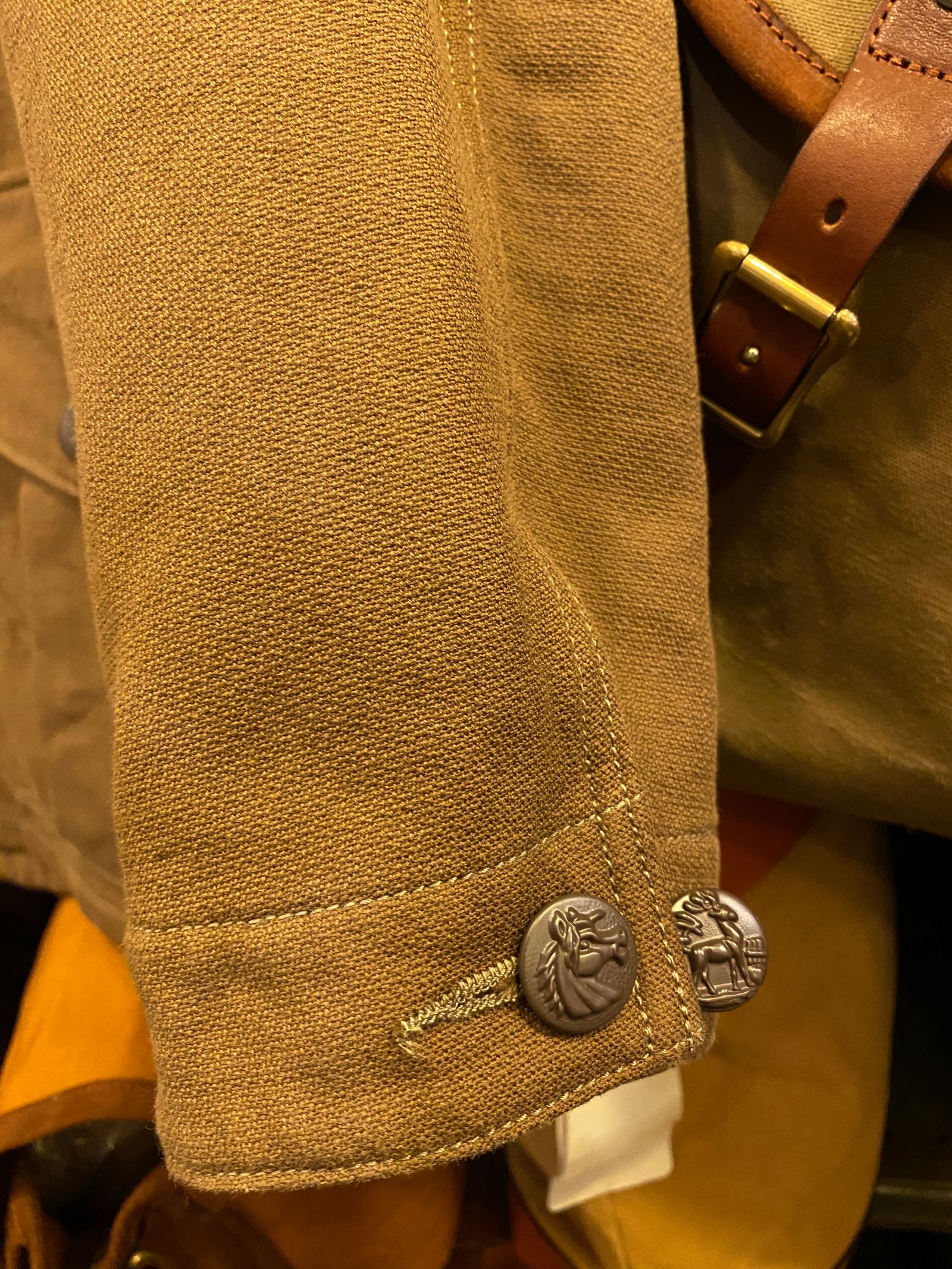 F2427 HUNTING JACKET / BROWN