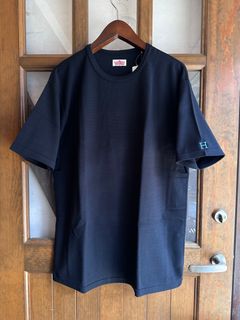 ストレッチフライス ルースショートスリーブTシャツ / ブラック