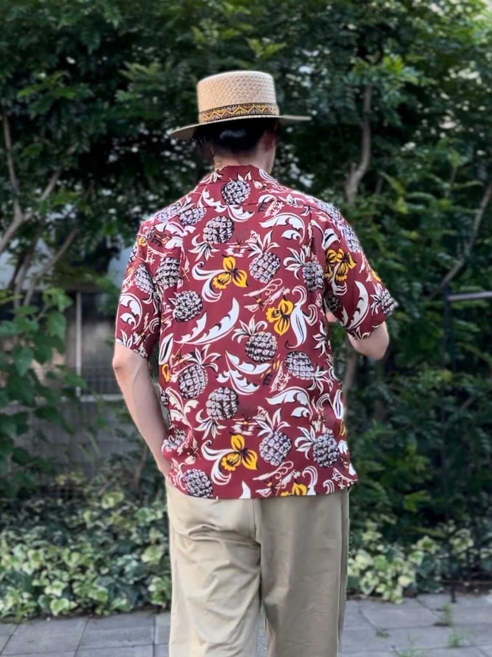 SUN SURF - ALOHA SHIRTS “ ISLAND FEELING ” /半袖レーヨン