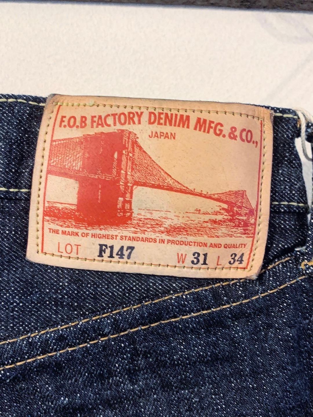 FOB FACTORY - エフオービーファクトリー / FOB FACTORY / G3 DENIM 5P