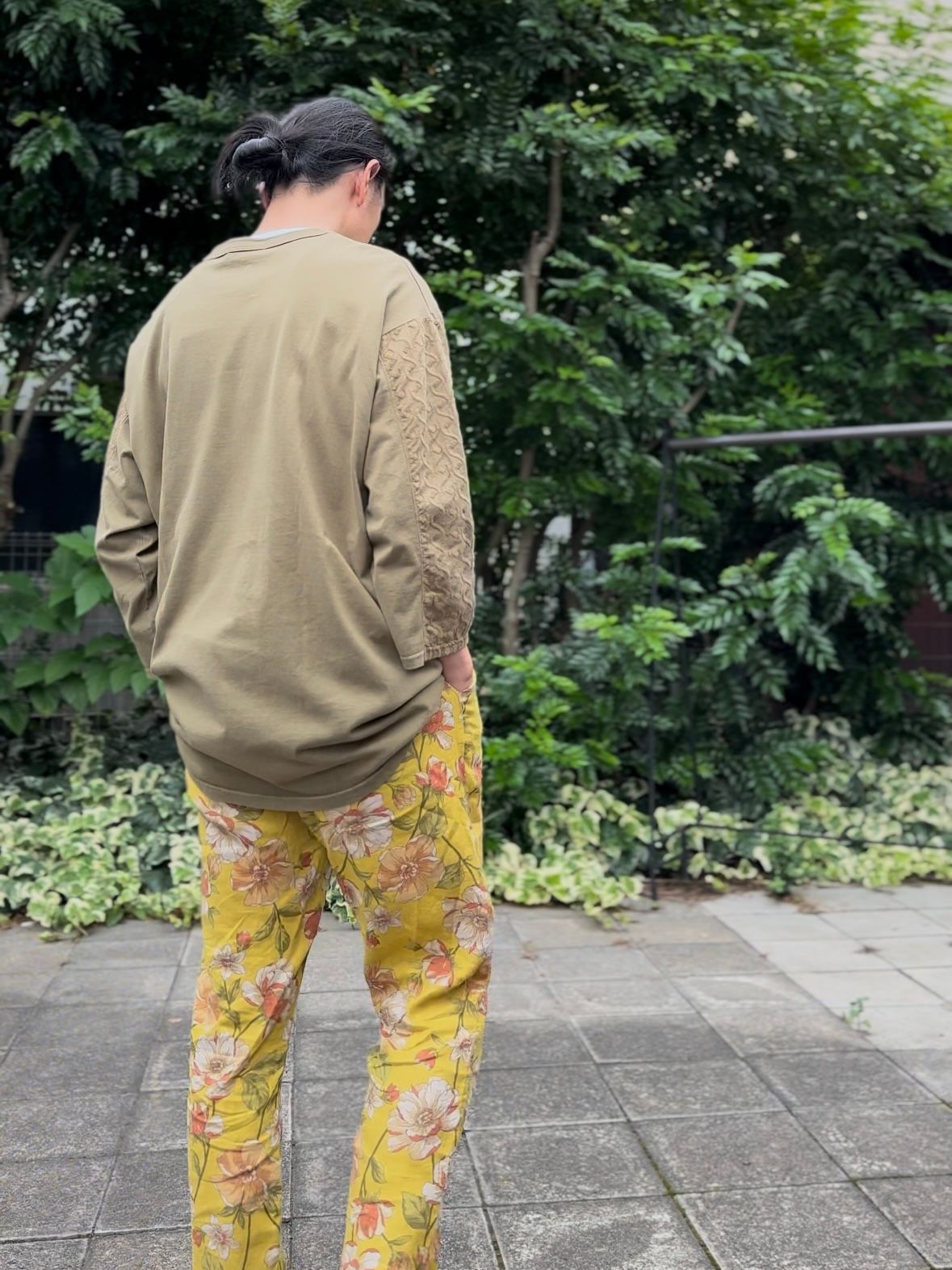 FLOWER EASY PANTS / 花柄イージーパンツ