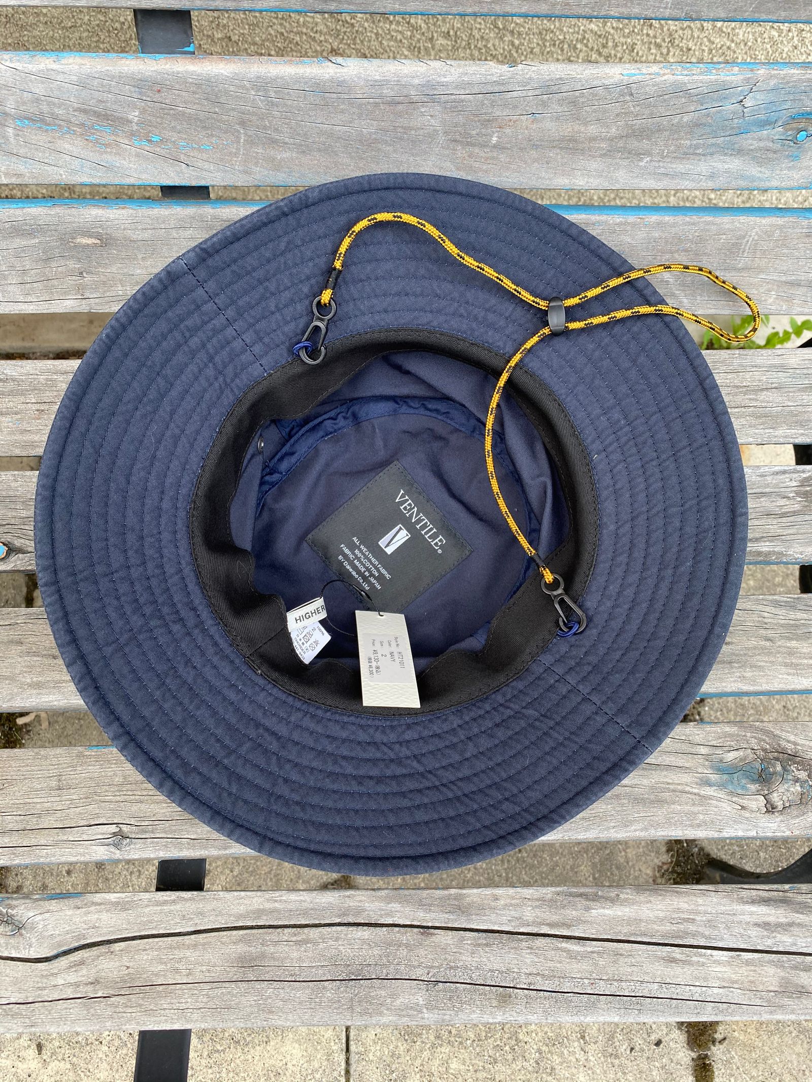 HIGHER / "VENTILE" FIELD HAT ネイビー