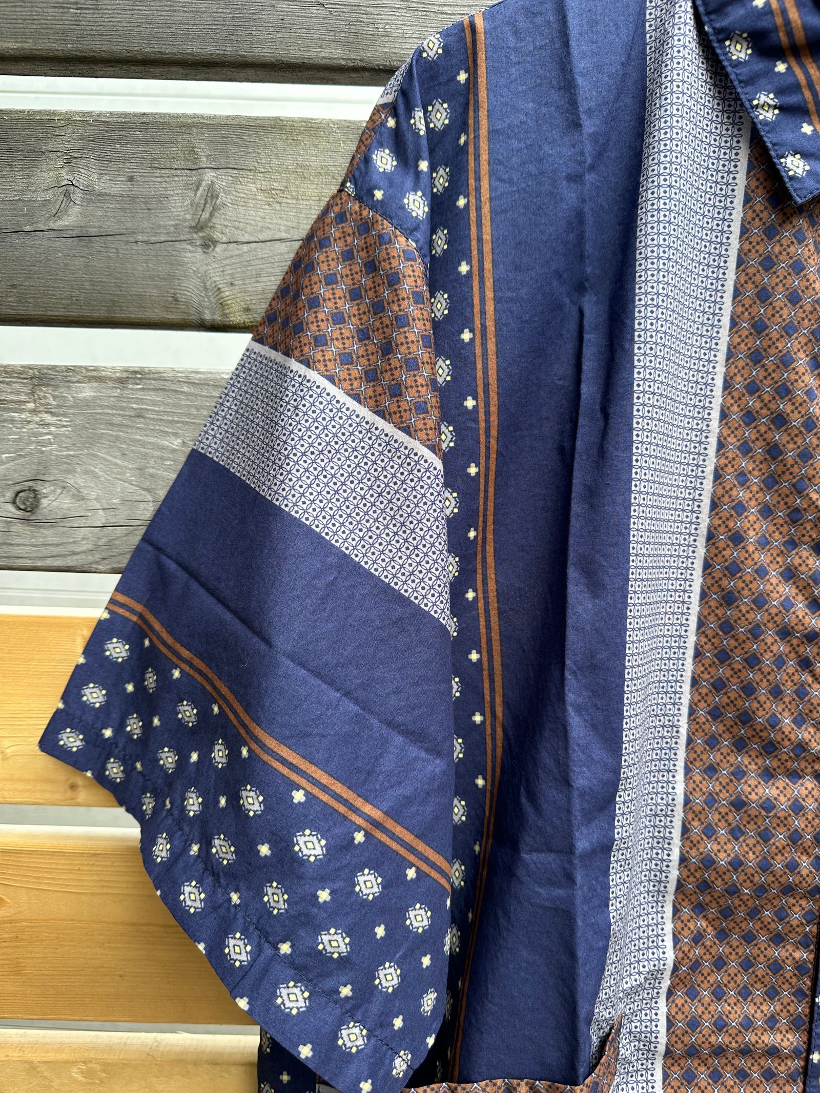 Nasngwam.SUBURB S/S SHIRTS / ネイビー