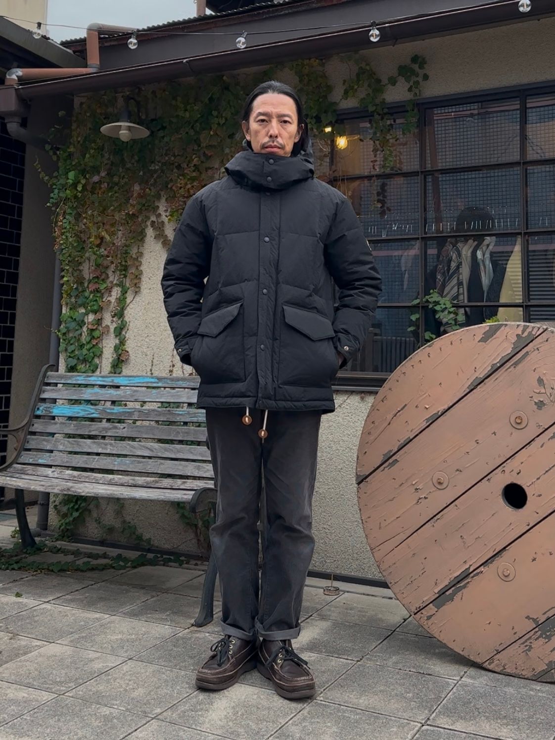 DOWN PARKA VINTAGE1956 / 6740 ダウンジャケット / ブラック