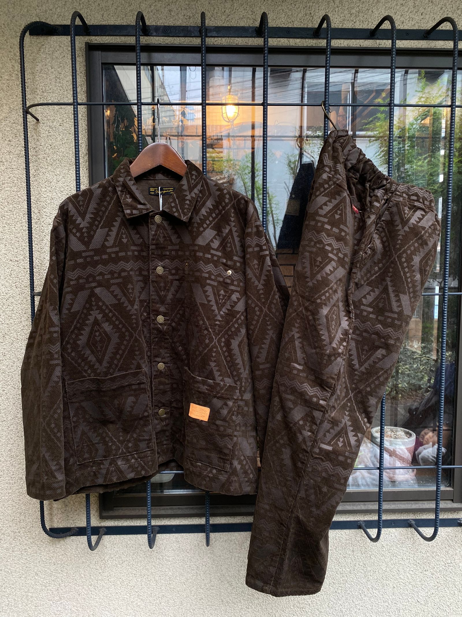 SOUTH EASY PANTS / NATIVE BROWN