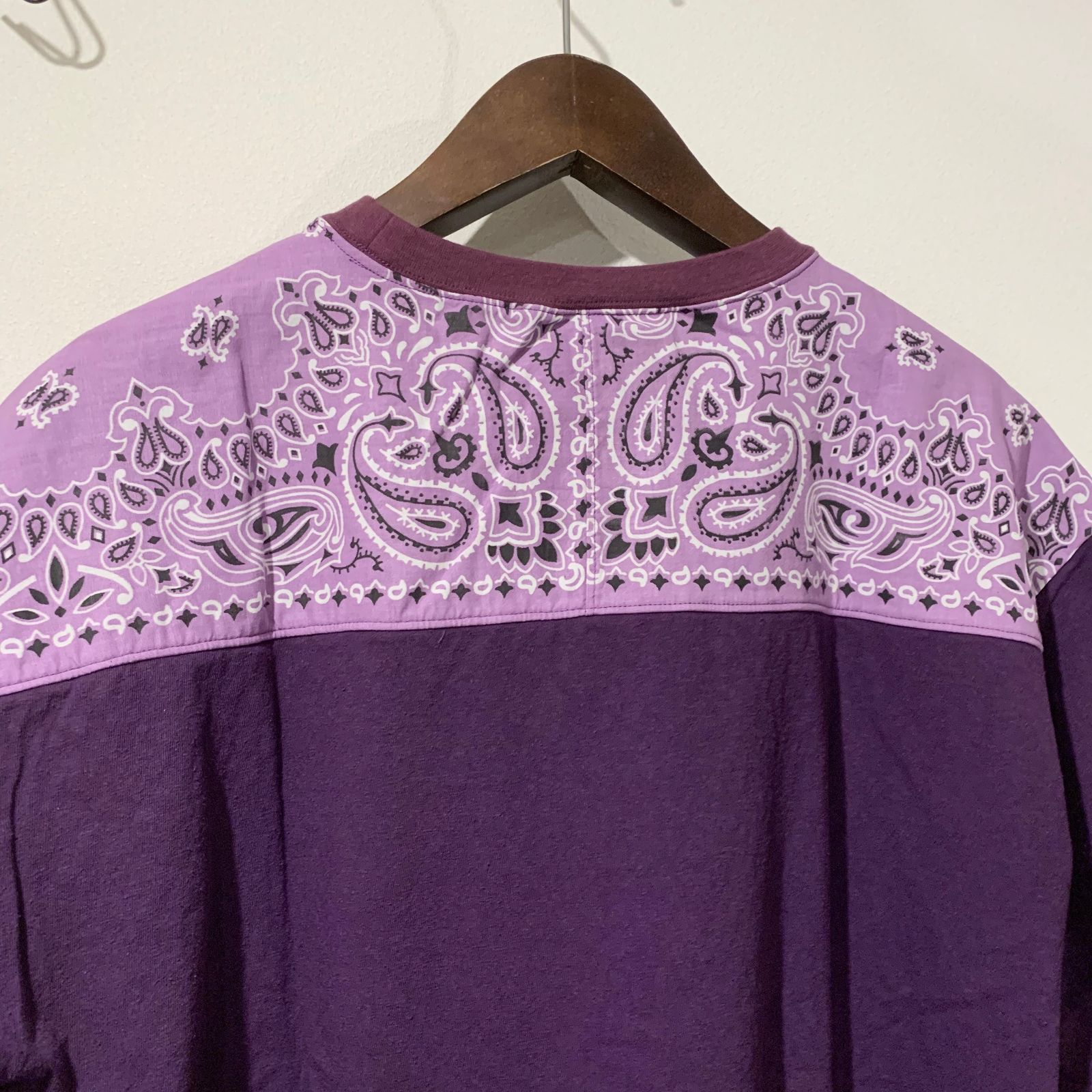 BANDANA TEE / バンダナTシャツ / パープル
