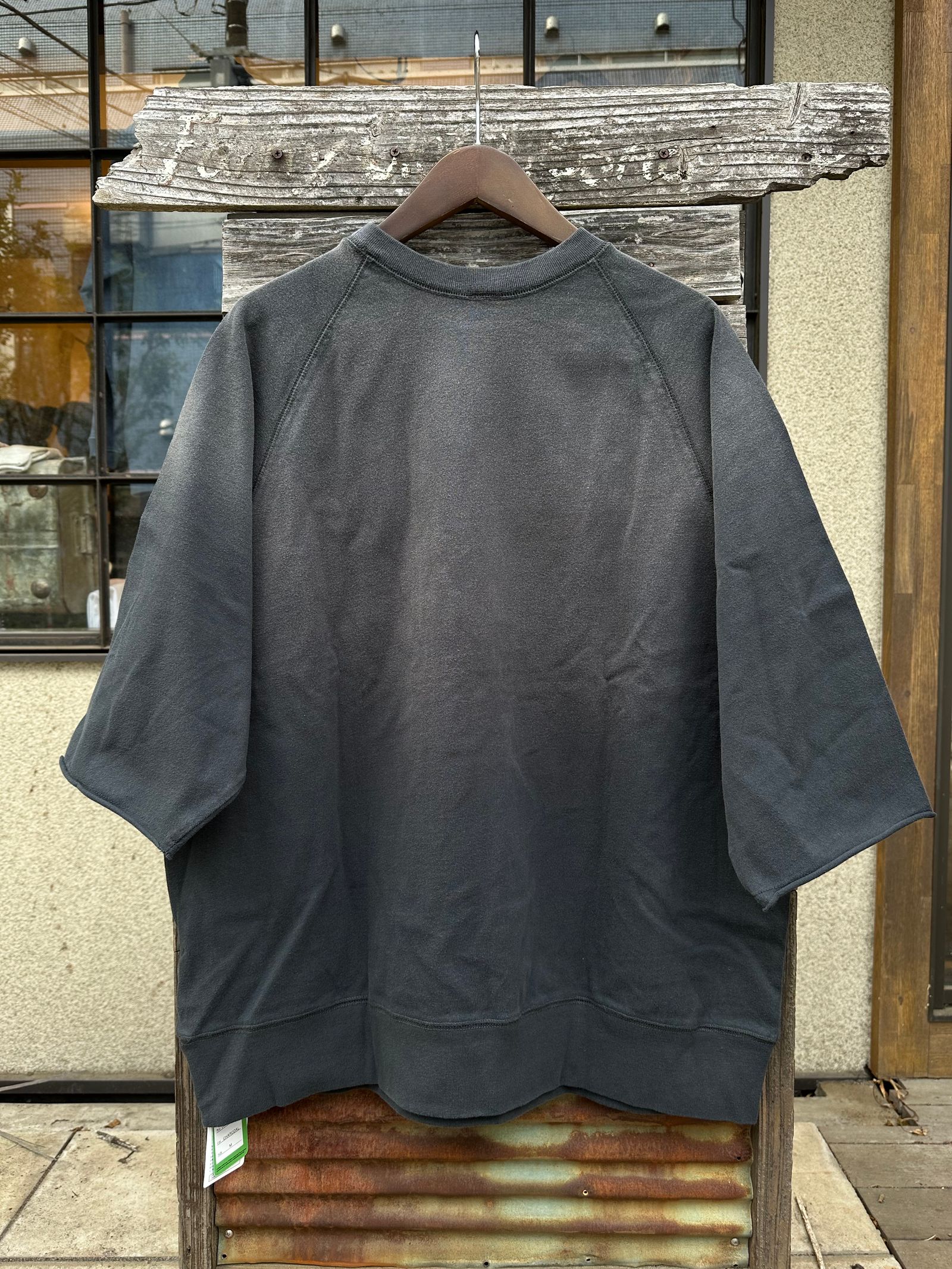 SCREEN STARS / スクリーンスターズ / Amecaji 3/4 slv Tee /アメカジ七分袖Tシャツ / チャコール