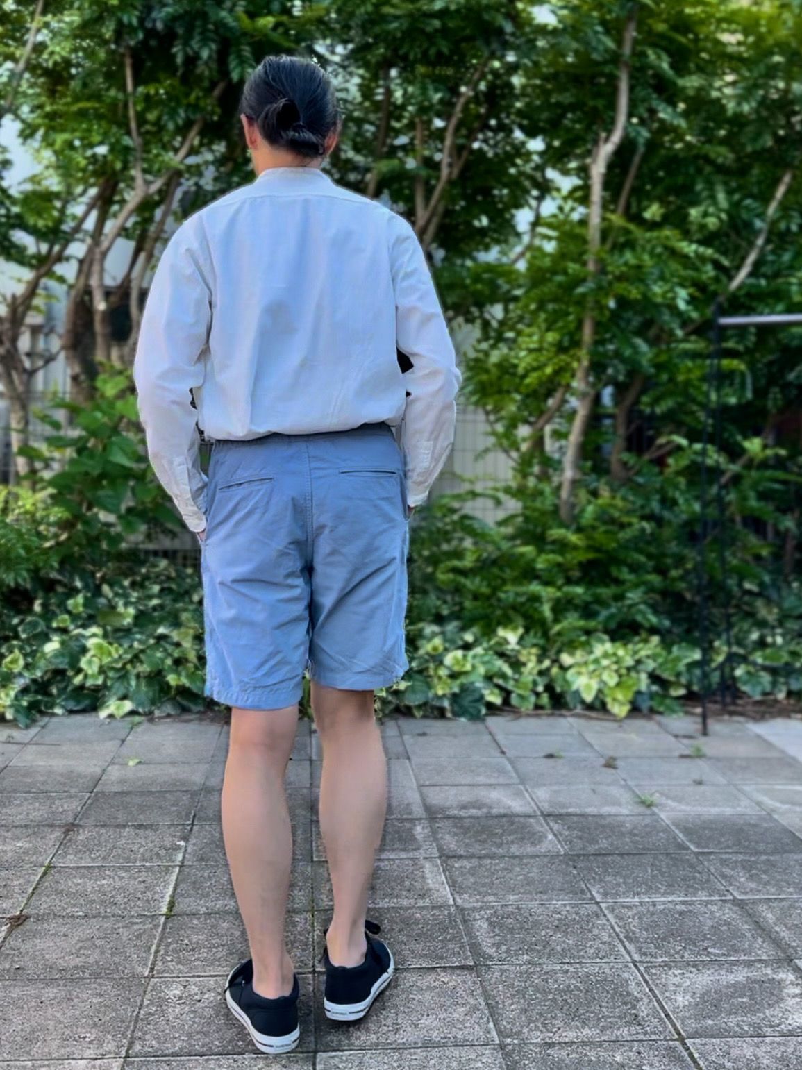 F4167 / SICILIA Shorts / シチリアショーツ / ショートパンツ / サックス