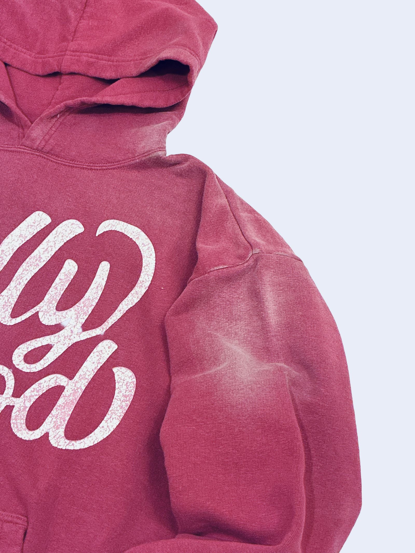 スワッシュ HOLLYWOOD ピールドオフプリントフーディ/ スウェットパーカー / レッド / ハリウッドランチマーケット