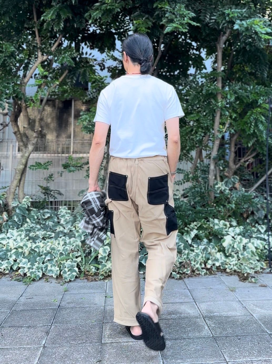 DUBBLE KNEE PANTS / ダブルニーパンツ / ブラック