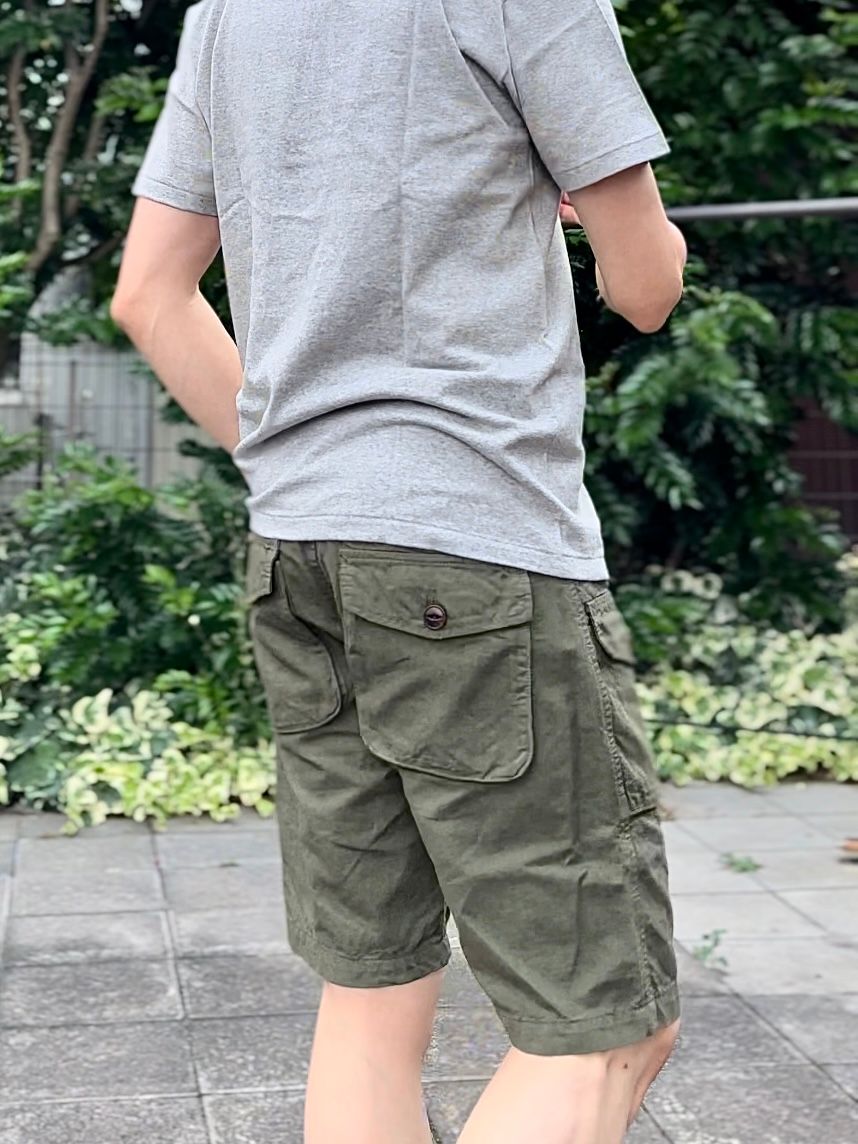 F4146 / OFFICER BUSH SHORTS / ブッシュショーツ / オリーブ