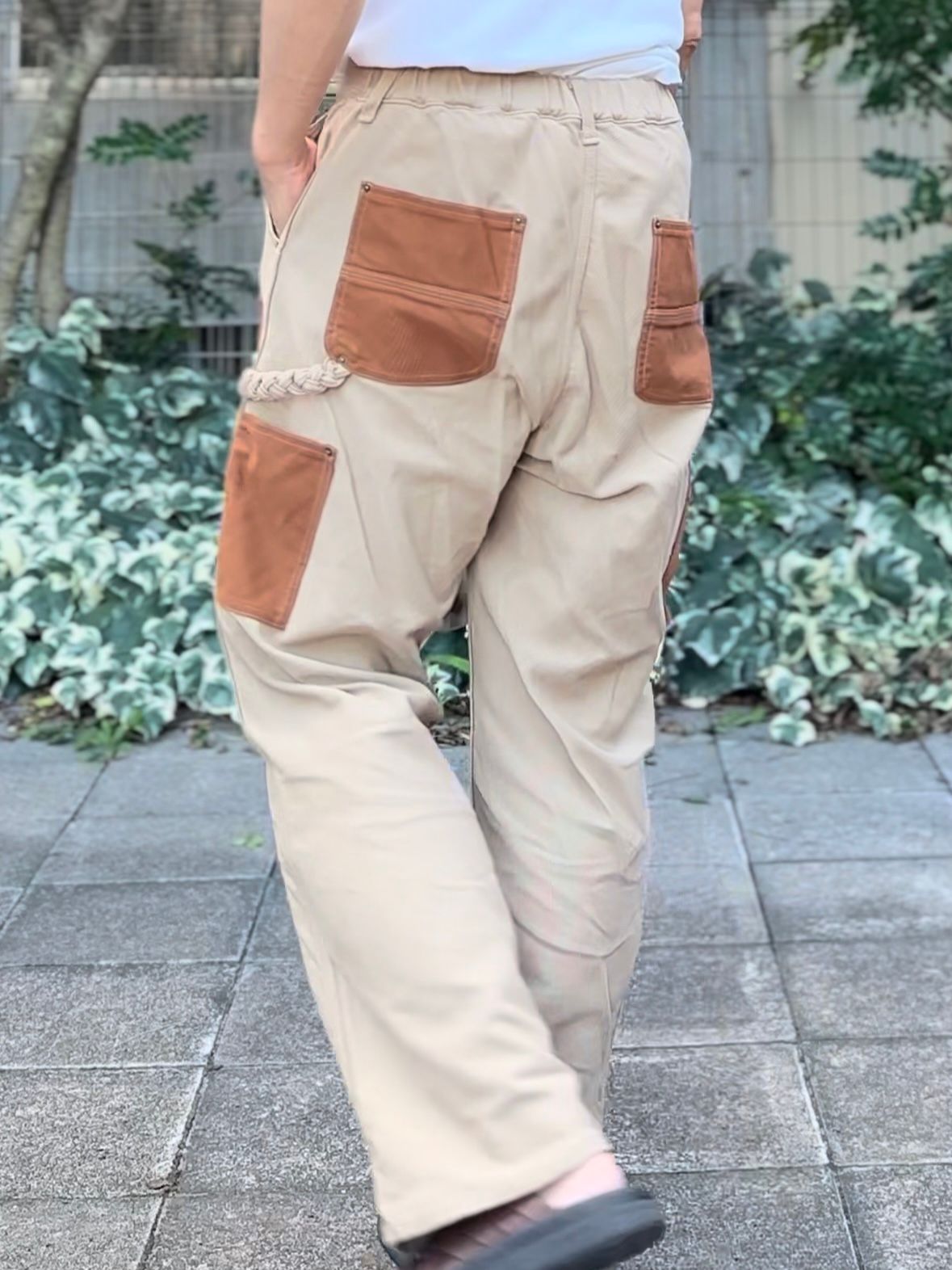 DUBBLE KNEE PANTS / ダブルニーパンツ / ブラウン