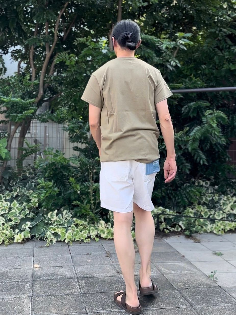 TED’S BAKERY  グラデーションロゴ Tシャツ  / オリーブ