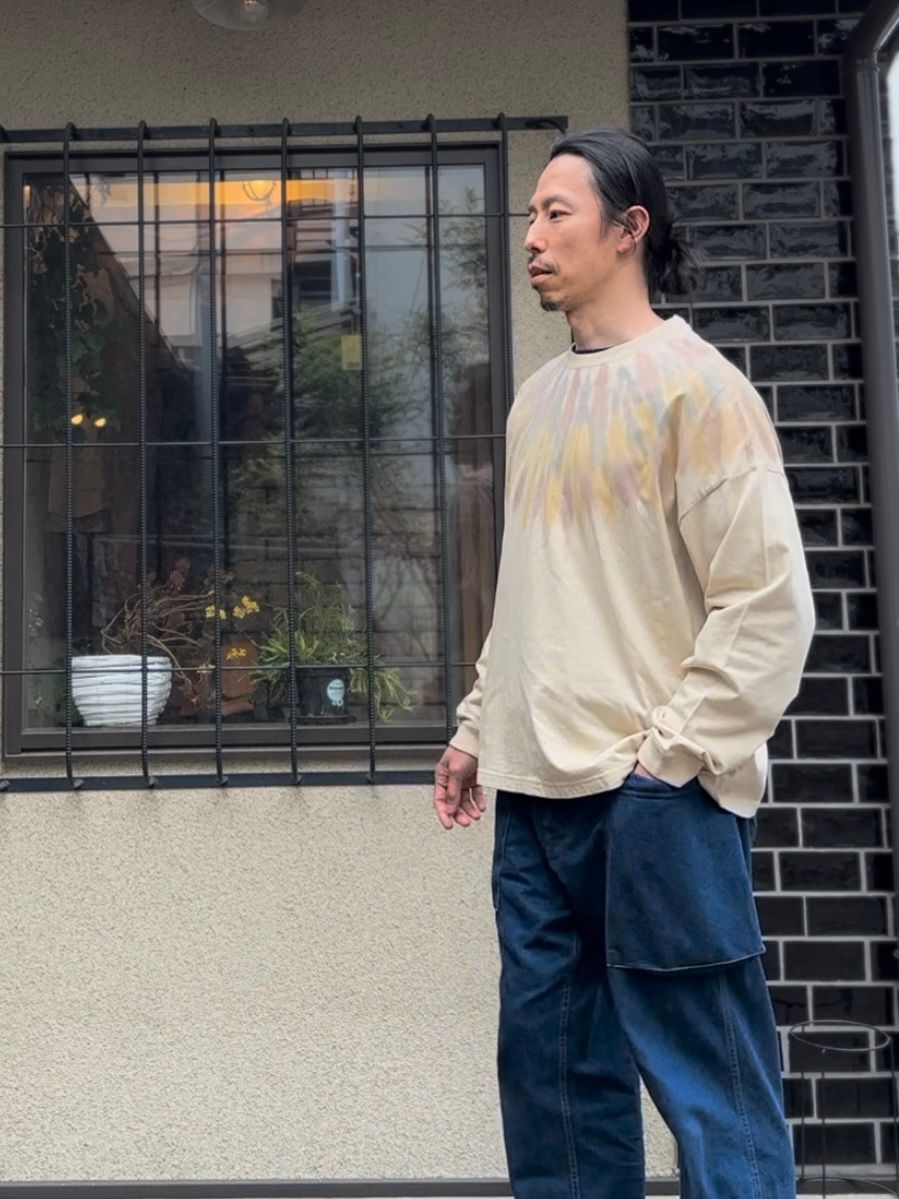 Nasngwam.×JAVARA / FEATHER L/S TEE / 寅