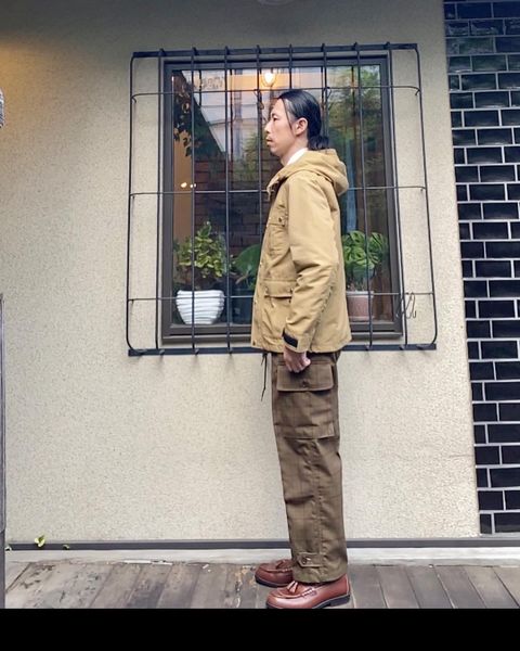 STYLE NO. 20 グレンチェックのカーゴパンツ②
