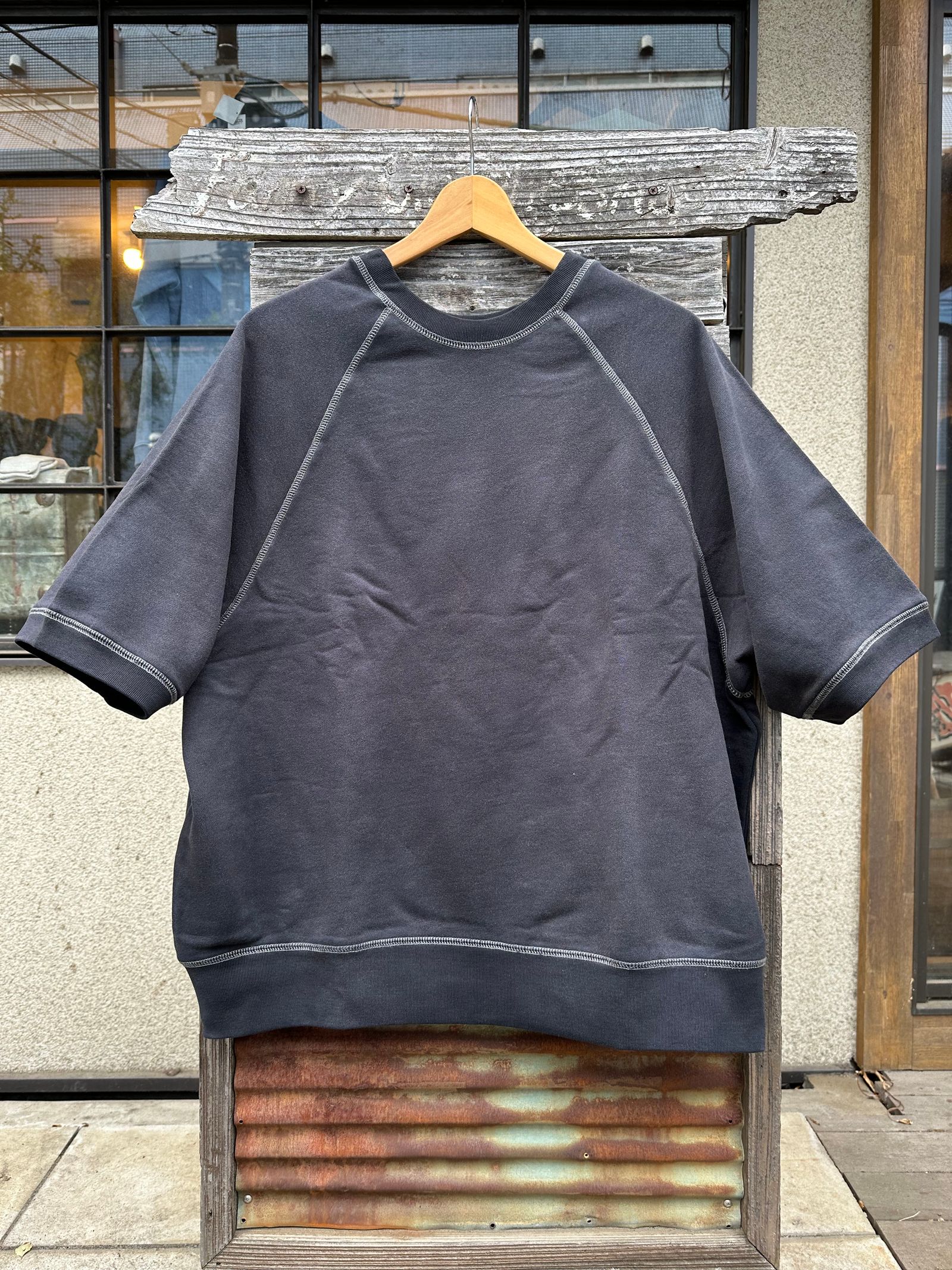 SCREEN STARS / スクリーンスターズ / Sunburned sweat tee / 半袖スウェットTシャツ /  ブラック