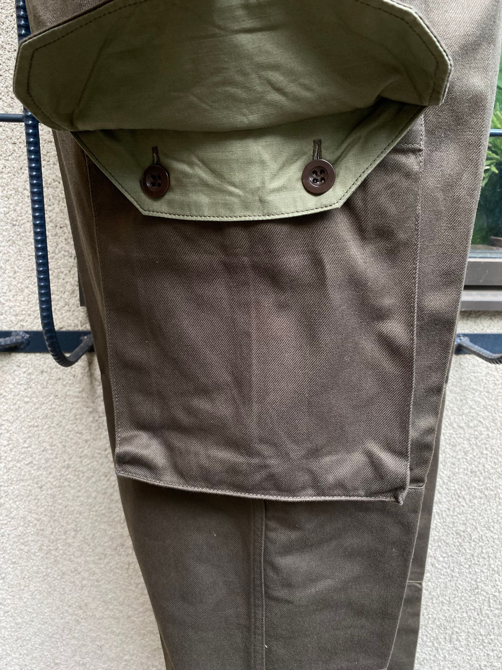 エフオービーファクトリー / FOB FACTORY / M-47 フレンチカーゴパンツ / オリーブ