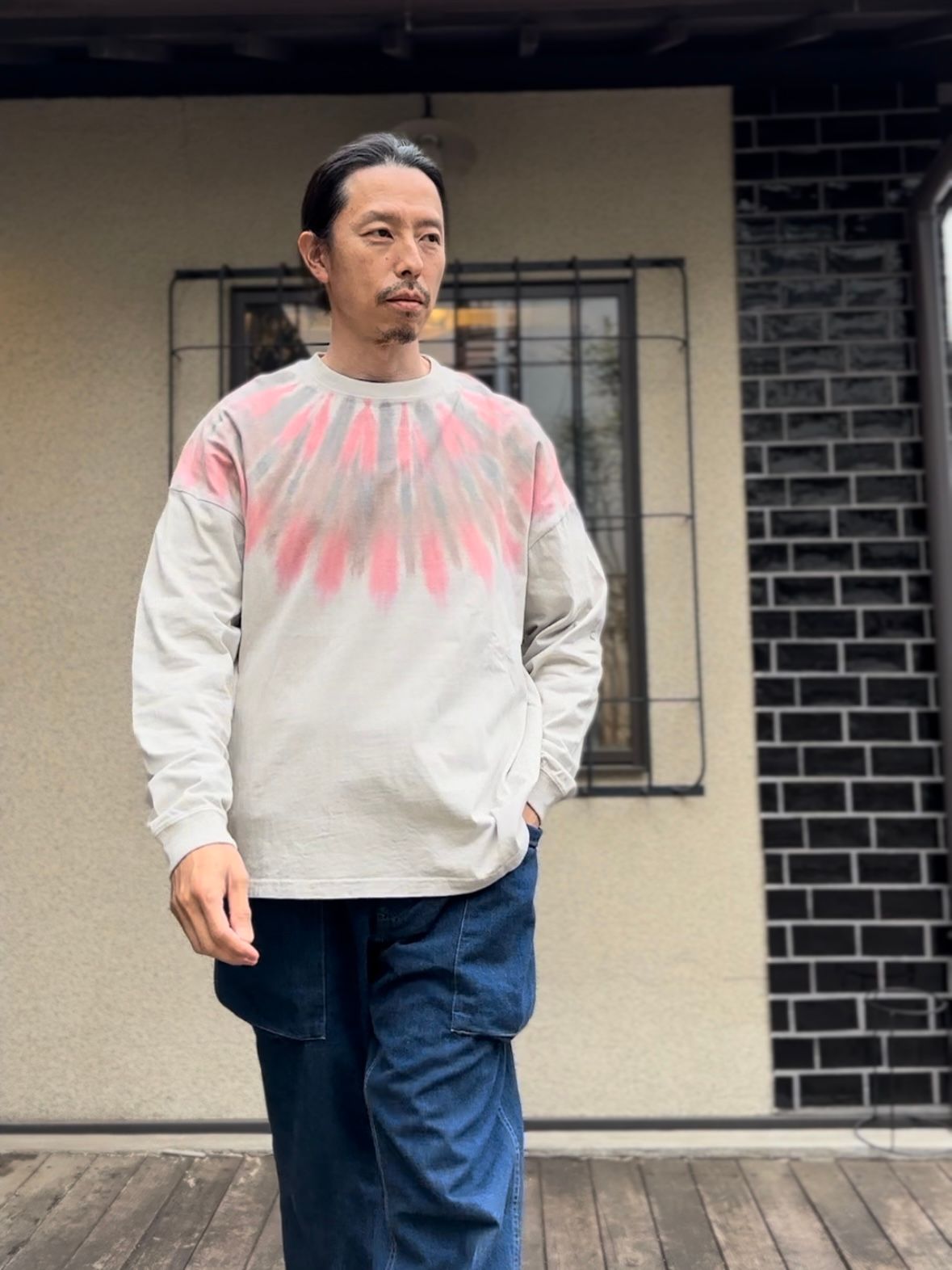 Nasngwam.×JAVARA / FEATHER L/S TEE / 卯