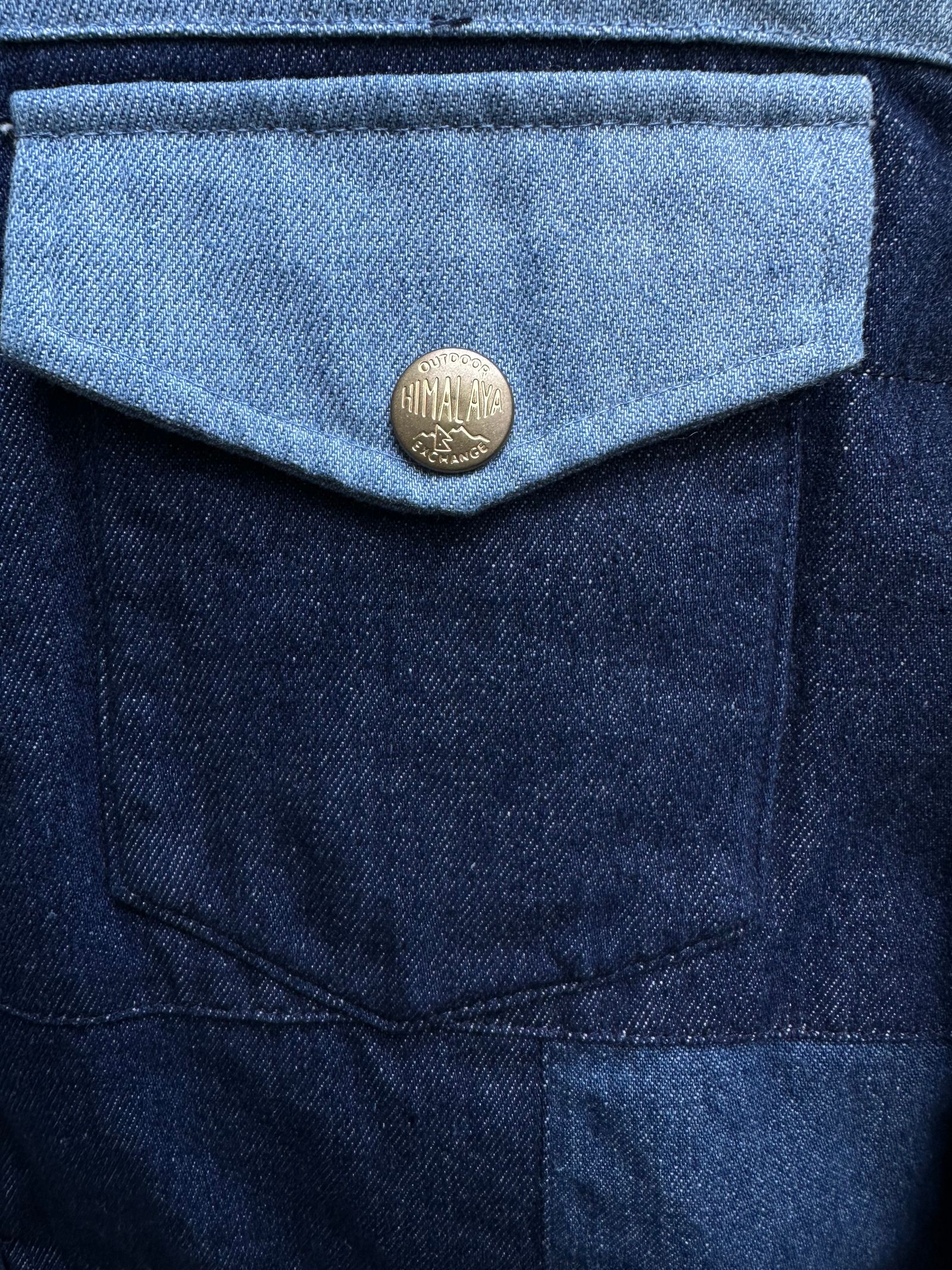 GAIJIN MADE - デニムパッチワークダウンシャツ | NARO CLOTHING