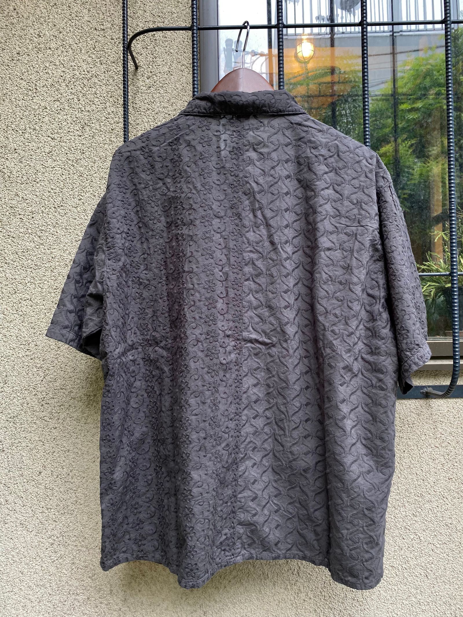 NEEDLE S/S JACKET / チャコール