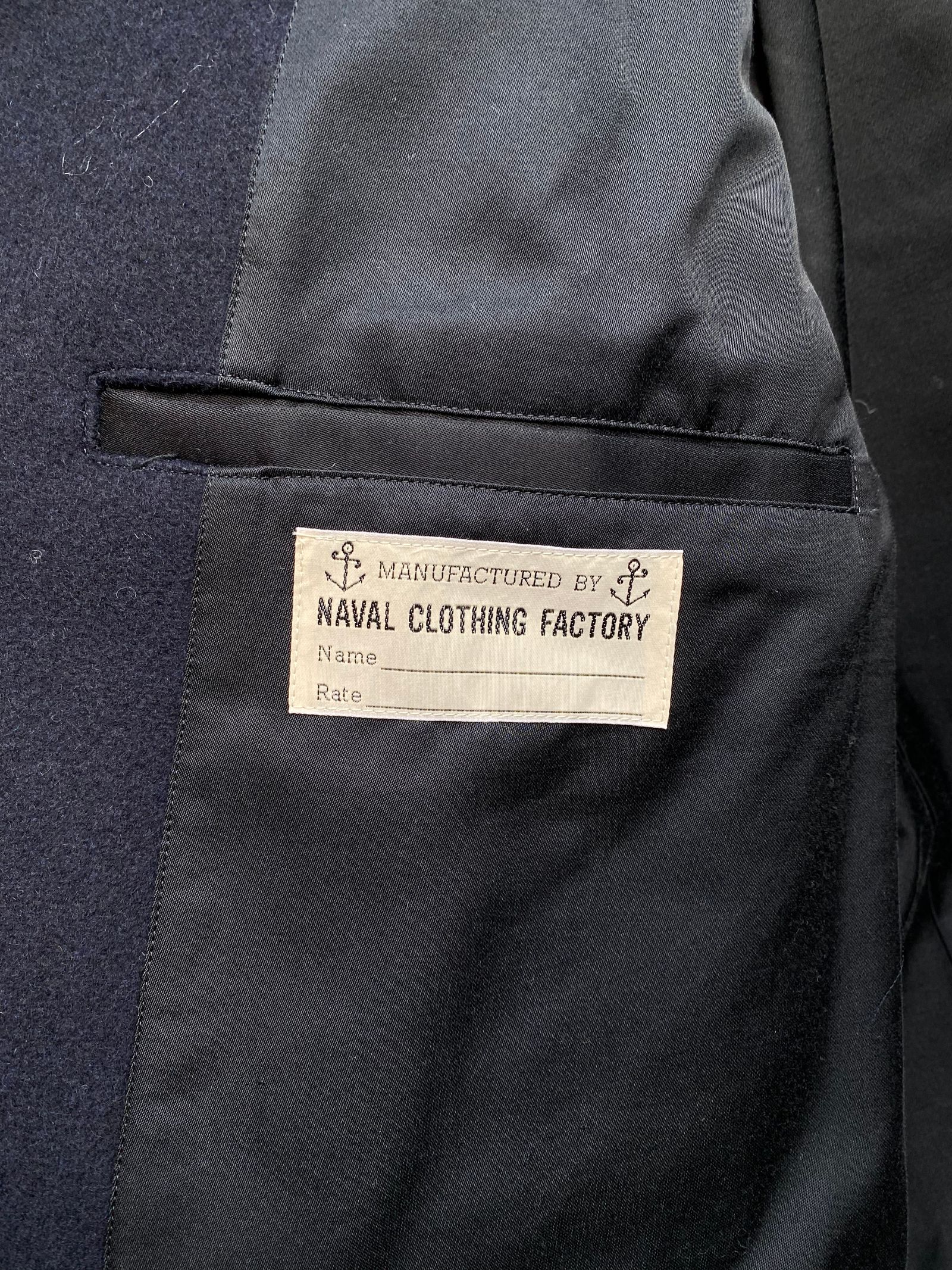 BUZZ RICKSON'S - BR11554 / PEA-COAT “NAVAL CLOTHING FACTORY BUZZ RICKSON'S - BR11554 / PEA-COAT “NAVAL CLOTHING FACTORY
