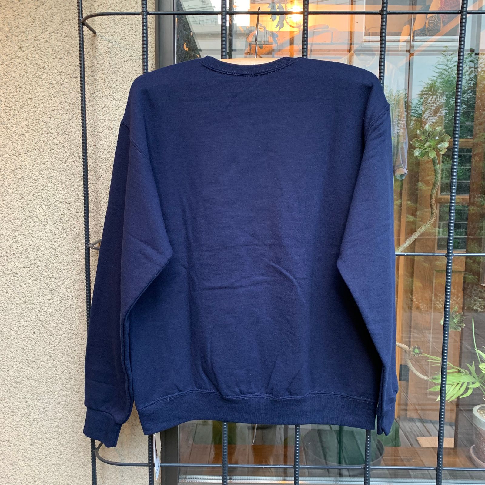 H.R.REMAKE / ダブルHRMパッチクルーネックスウェット / DOUBLE HRM PATCH CN SWEAT / ネイビー