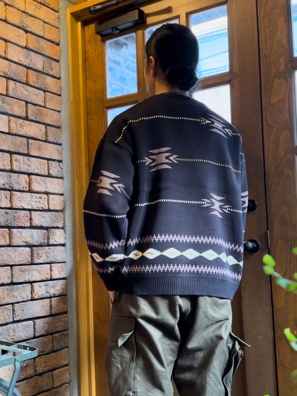 DENE KNIT / ブラック