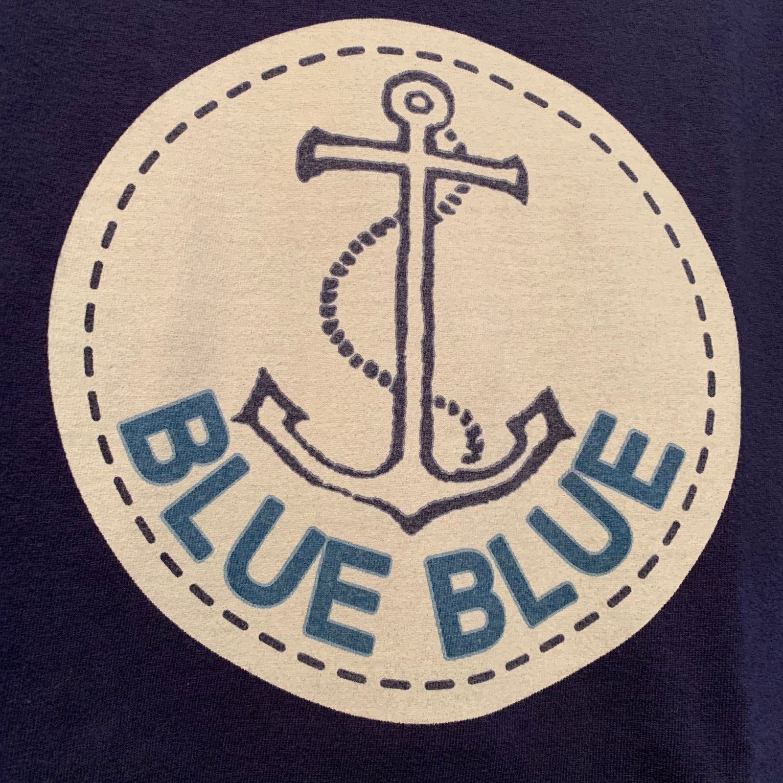 サークルアンカー BLUEBLUE ショートスリーブ TEE / ネイビー