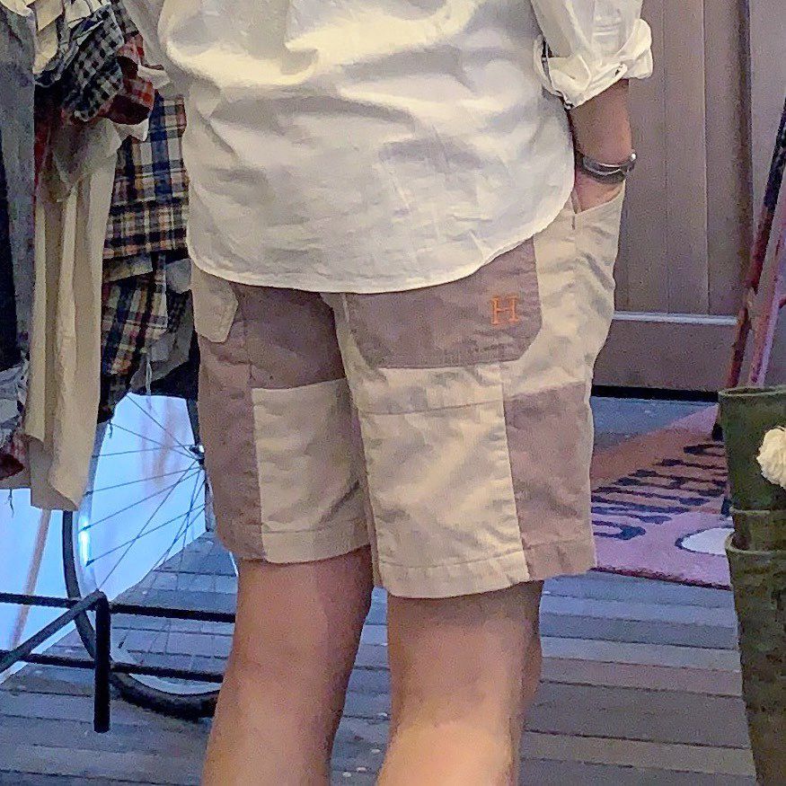 【第1位獲得！】 8YARDS ショートパンツ ヘザーベージュ（カーブヘムショート レディースウェア