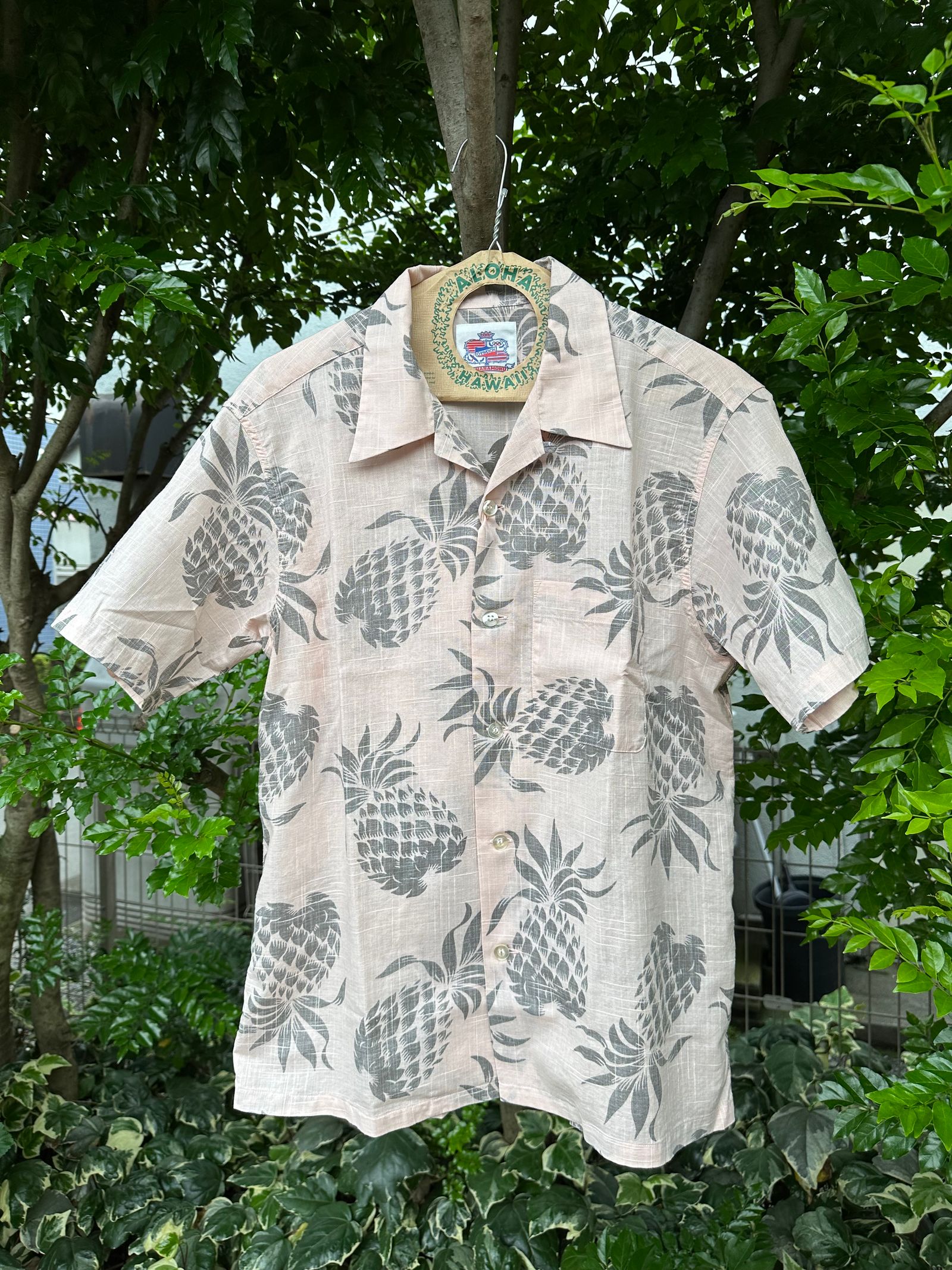 DUKE KAHANAMOKU - ALOHA SHIRT / “DUKE'S PINEAPPLE