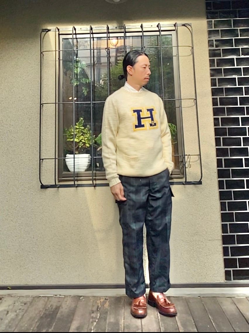 STYLE NO. 17 ブラックウォッチのカーゴパンツ①