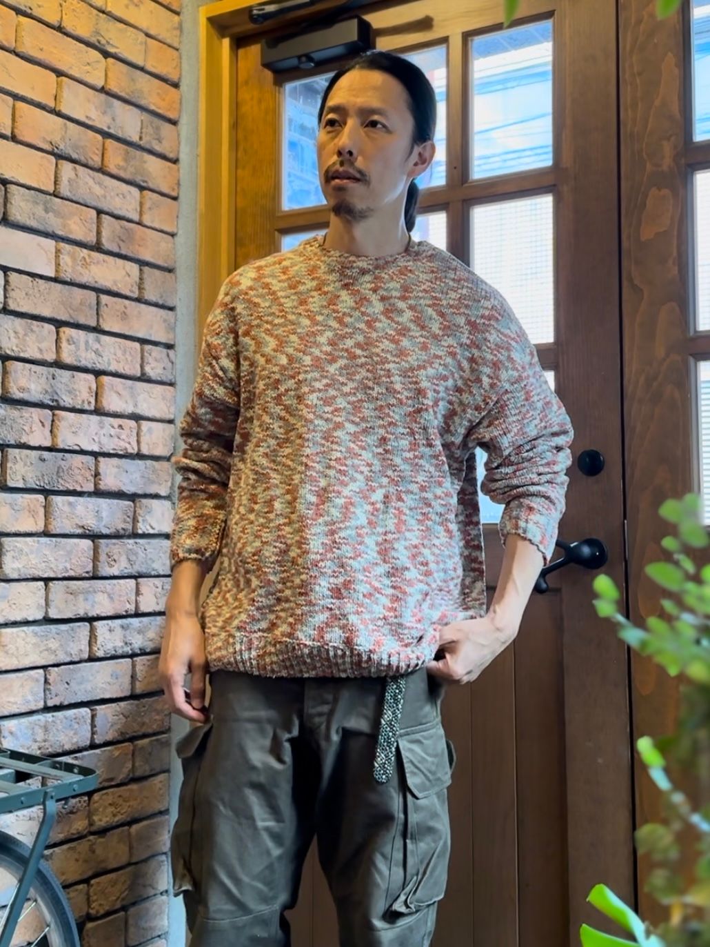 DECEIVE KNIT / レッド