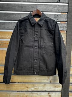 F2445 COTTON DUCK JKT / コットンダックジャケット / ブラック